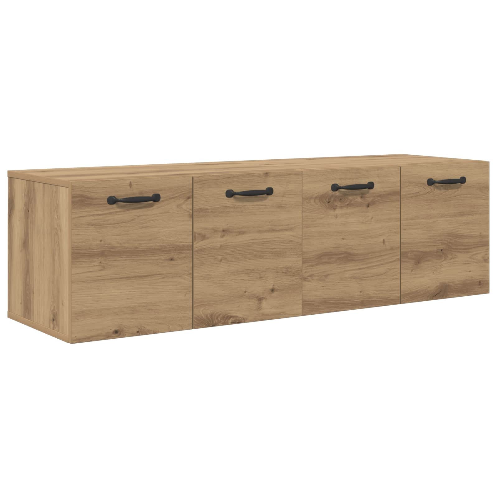 vidaXL Schranksystem Wandschrank 2 stk. 120 x 36,5 x 35 cm Holzwerkstoff (2-St)