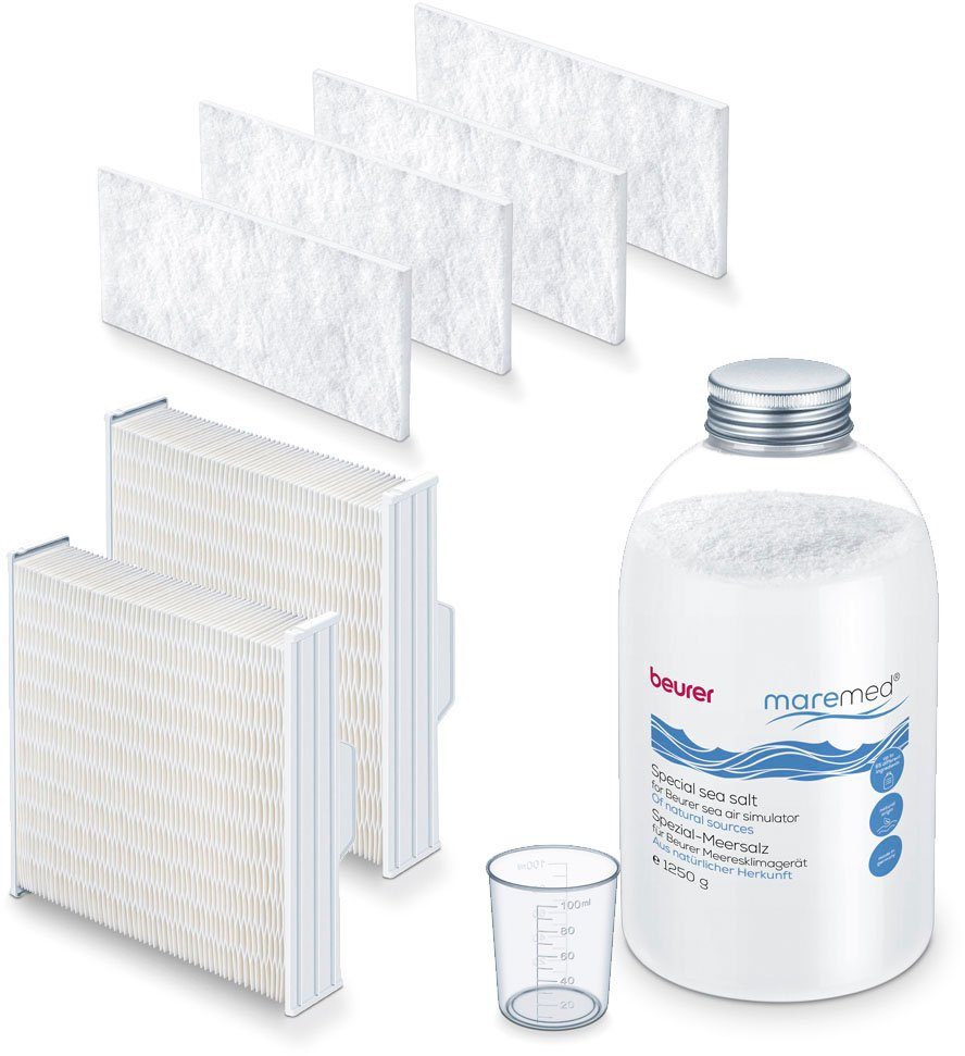 BEURER Ersatzfilter maremed® MK 500 Kombi-Set, Zubehör für maremed® MK 500