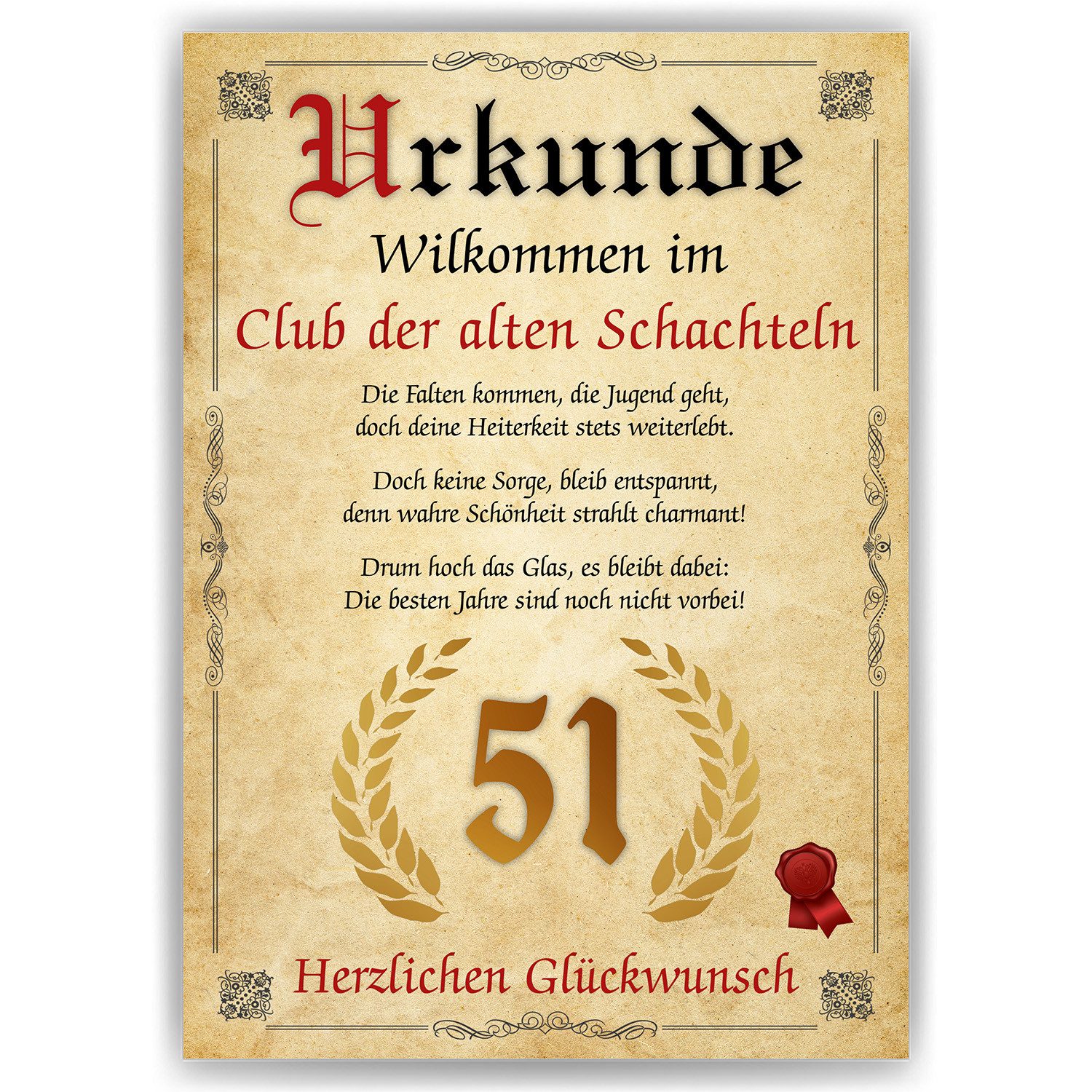Tigerlino Poster Geburtstag Mann Geschenk Lustige günstig online kaufen