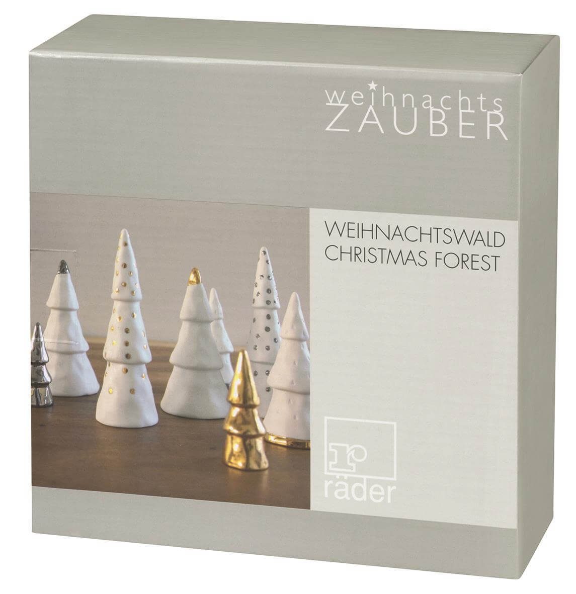 Räder Design Weihnachtsfigur Weihnachtswald "gold"