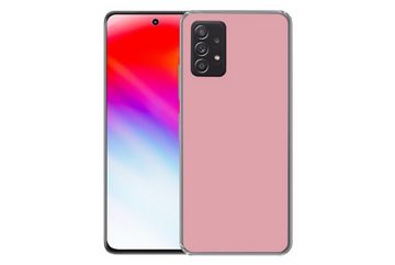 MuchoWow Handyhülle Rosa - Farben - Innenraum - Einfarbig - Farbe, Handyhülle Telefonhülle Samsung Galaxy A33