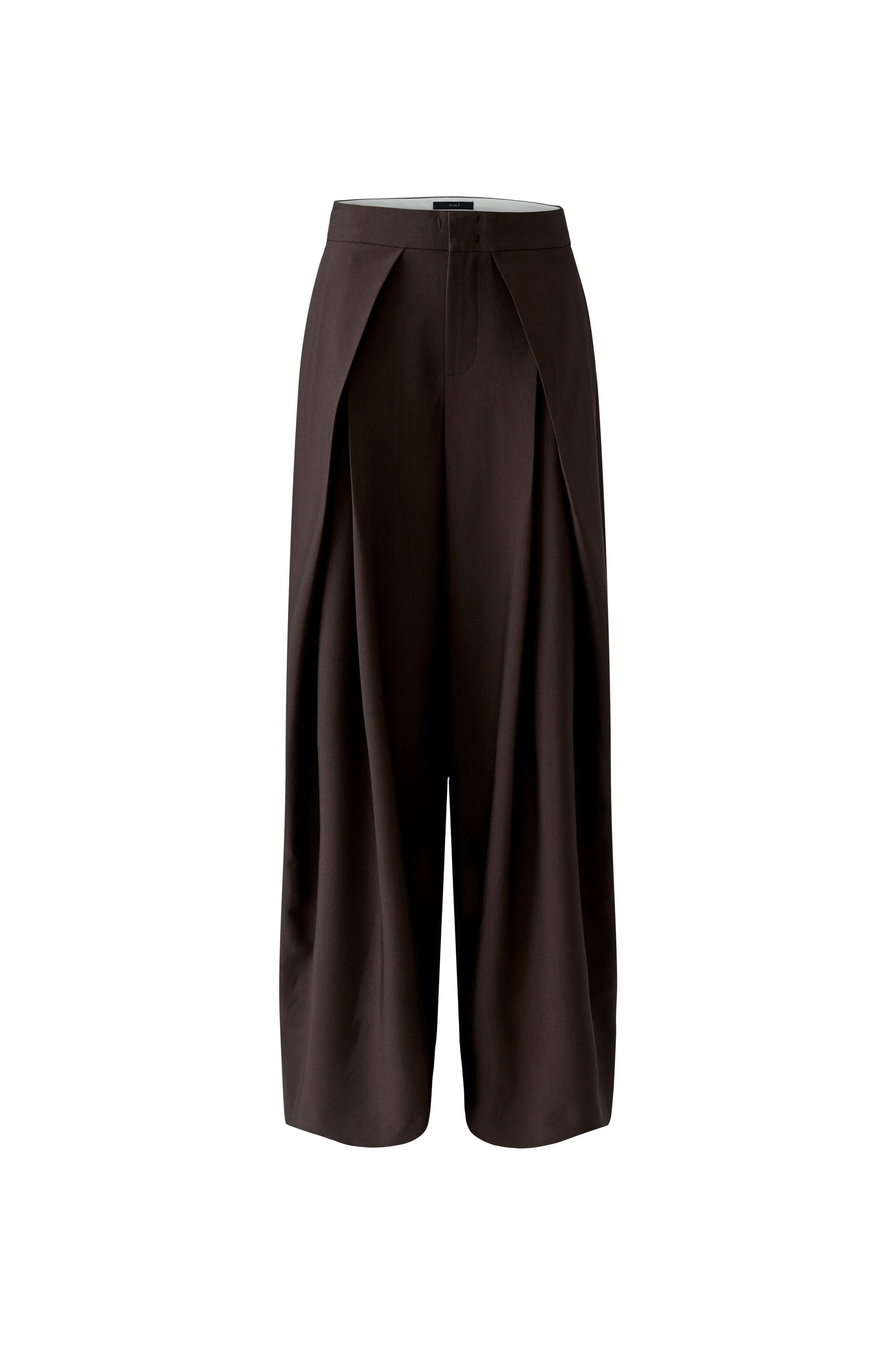 Oui Bundfaltenhose