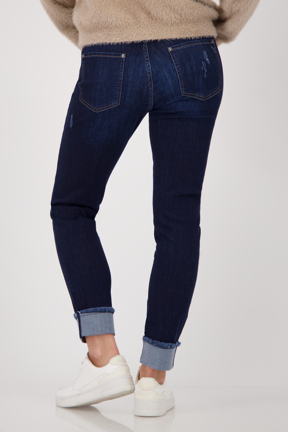 Monari Skinny-fit-Jeans Hose Jeans Perlenschmuck Regular günstig online kaufen