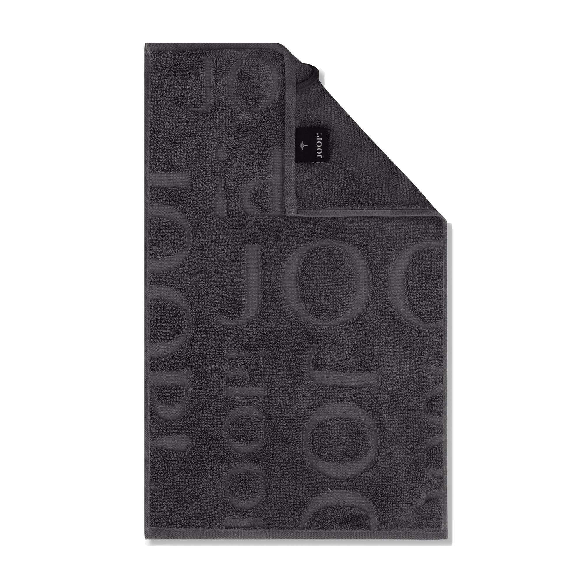 JOOP! Handtuch Joop! Handtuch Duschtuch Gästetuch Selection 1711-740 anthrazit, Walkfrottier, 100% Baumwolle
