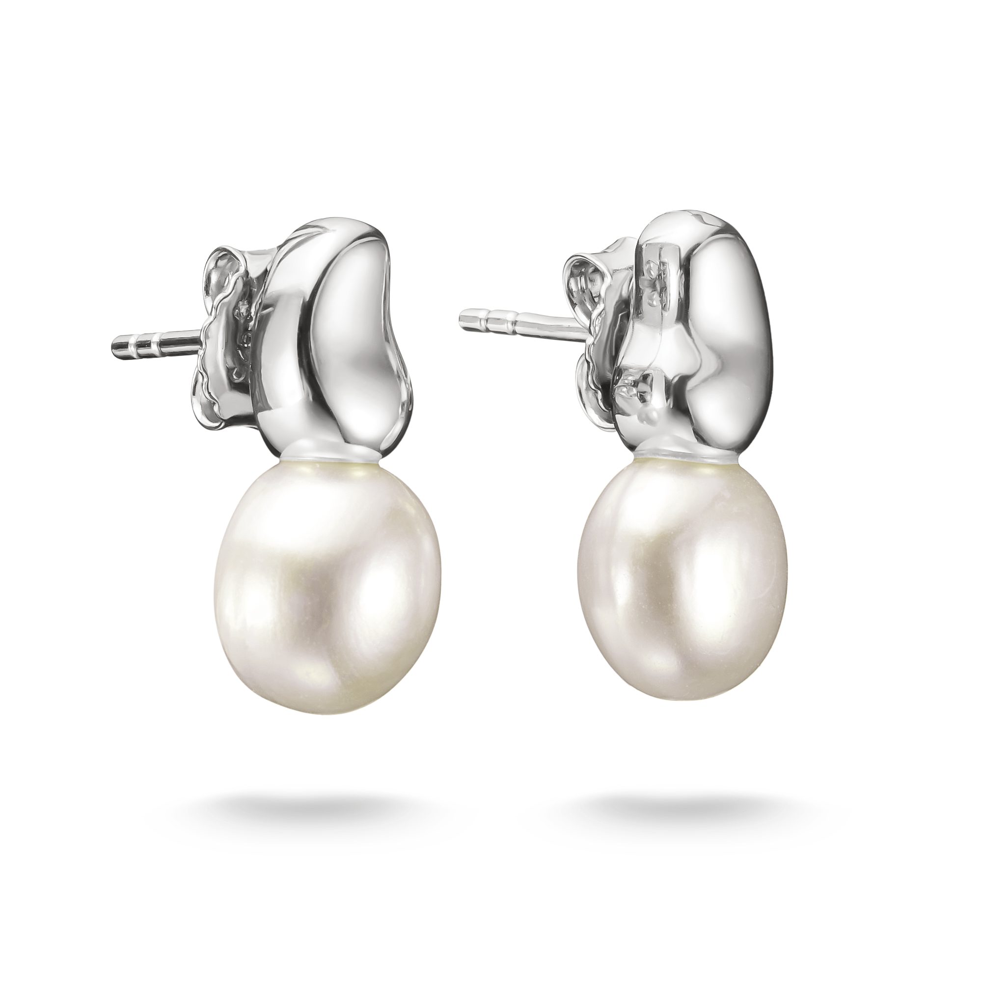 Paar Ohrstecker Bold Elegance Ohrstecker Perle klein