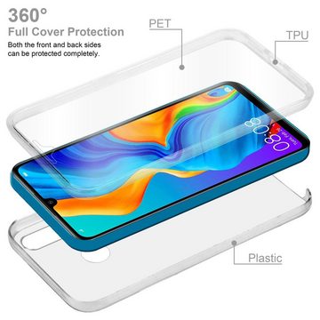 Cadorabo Handyhülle Huawei P30 LITE Huawei P30 LITE, Flexible Case Handy Schutzhülle - Hülle - Back Cover 360° Grad