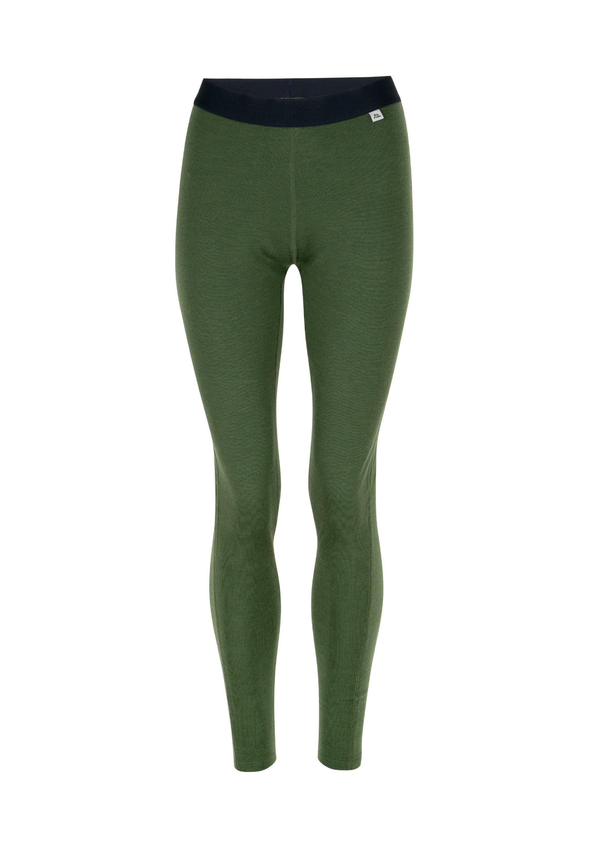 DANISH ENDURANCE Thermounterhose Core Merino Baselayer Lange Funktionsunterhose für Damen