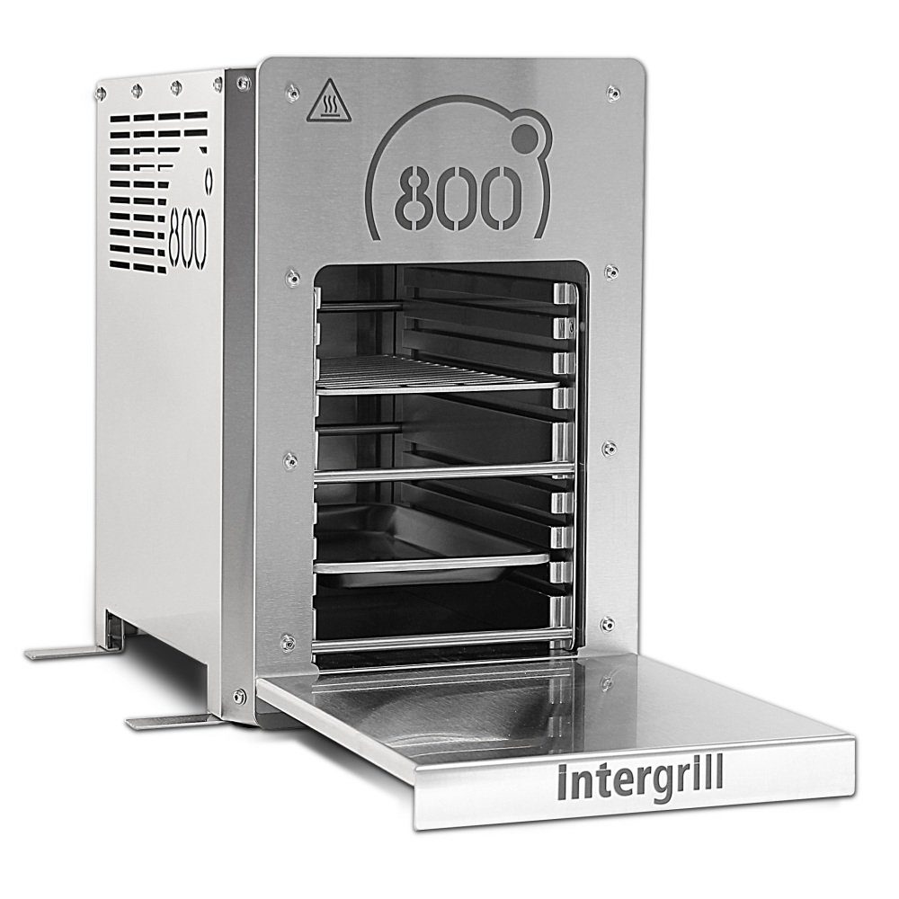 intergrill Gasgrill 800° Elektrogrill Indoor Steakgrill Quarzbrenner, Elektrogrill, 2,8 kW