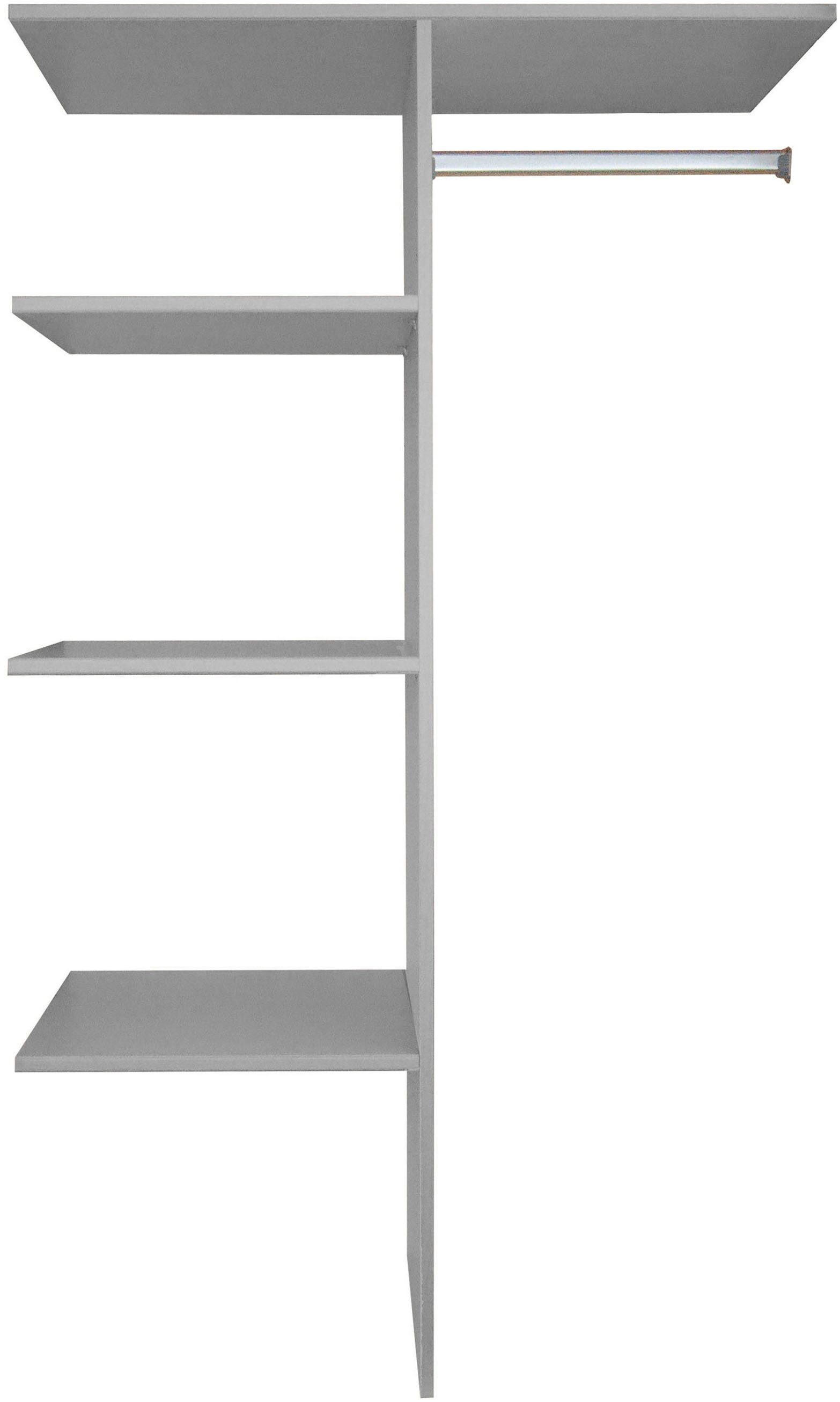 Wimex Kleiderschrank Indiana by fresh to go, wahlweise mit oder ohne Spiegel (INKLUSIVE Innenausstattung und Selbsteinzug für die Türen) große Breiten250 oder 300cm, mit oder ohne Glasfront, Made in Germany