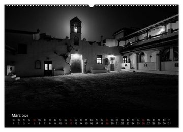 CALVENDO Wandkalender Das Licht in Schwarz und Weiß (Premium, hochwertiger DIN A2 Wandkalender 2023, Kunstdruck in Hochglanz)