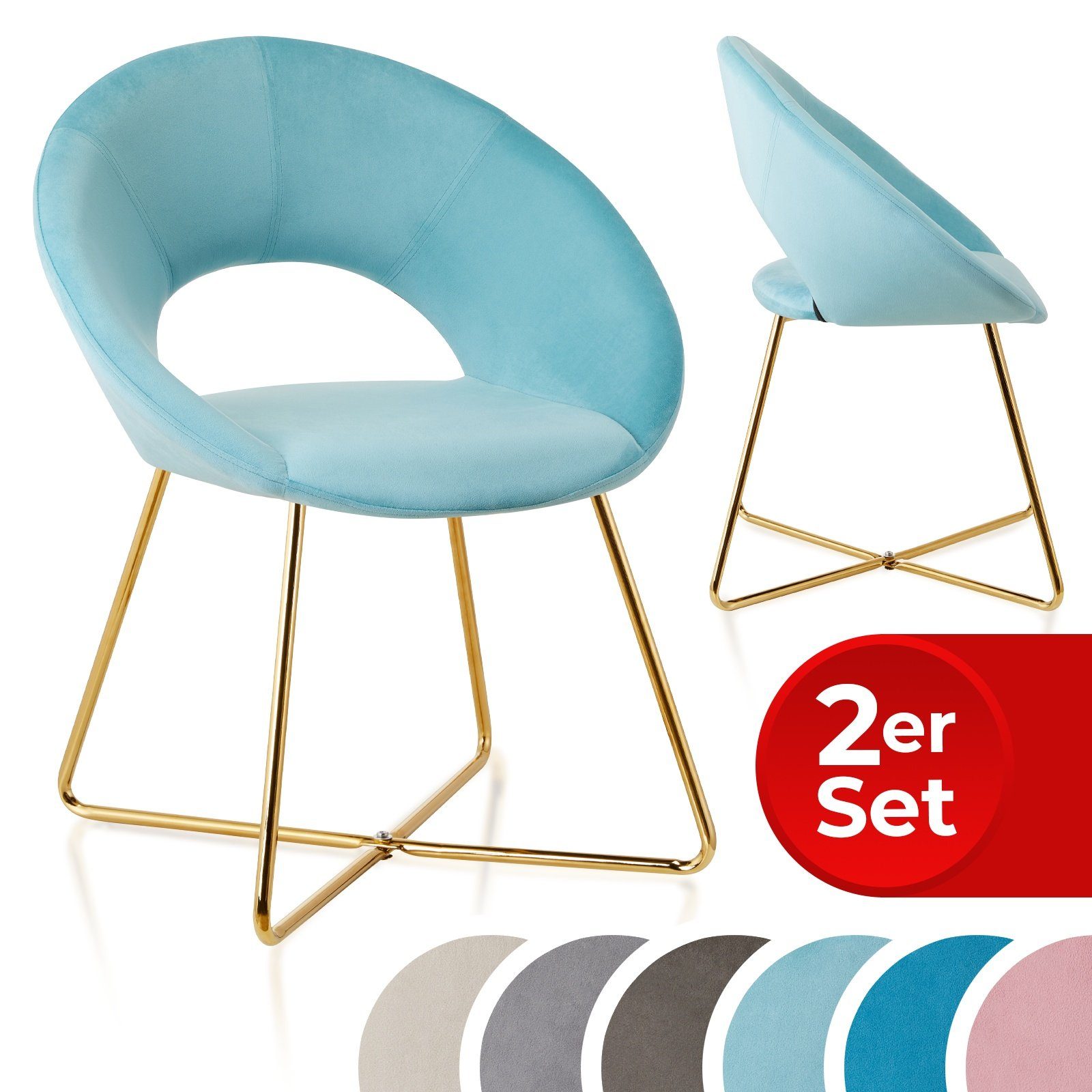 VENDOMNIA Esszimmerstuhl Esszimmerstühle Küchenstühle Polsterstuhl aus günstig online kaufen