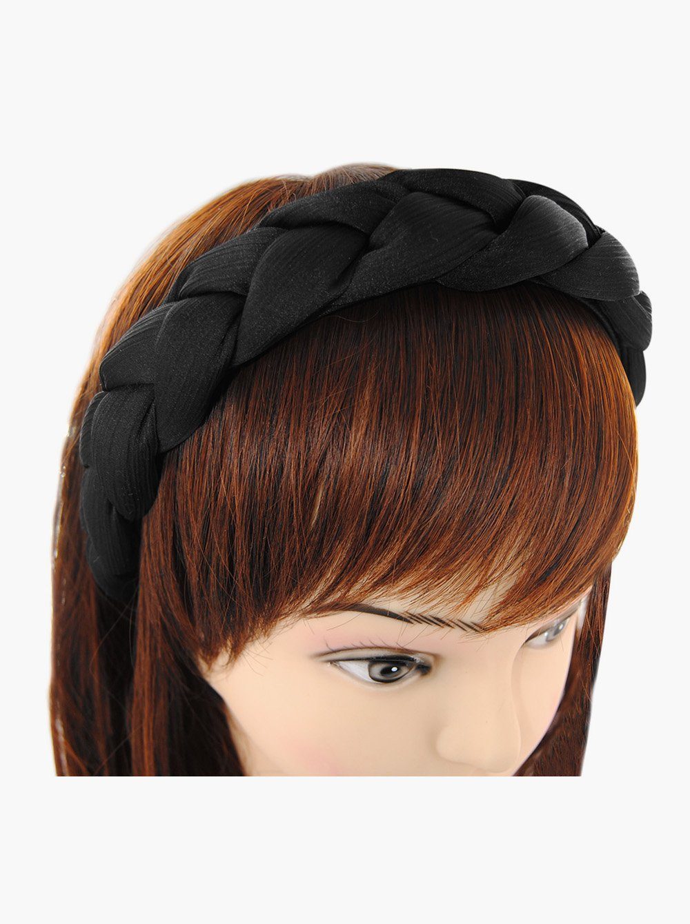 axy Haarreif Stoff Geflochtener Haarreif, Candy Colours wunderschön Vintage Damen Haareifen Haarband