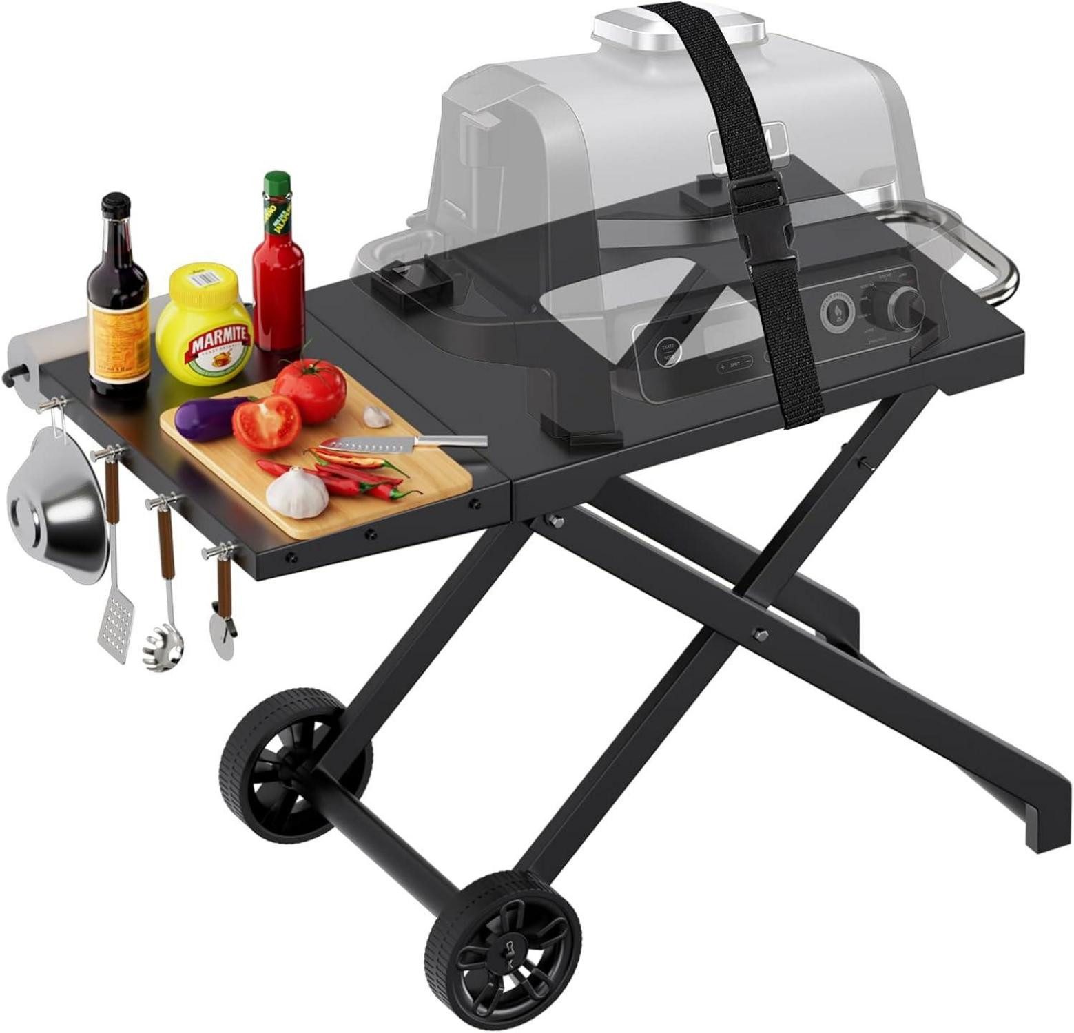LuxusKollektion Kaminofen-Erweiterungssegmet Faltbarer Grillständer für Nin günstig online kaufen