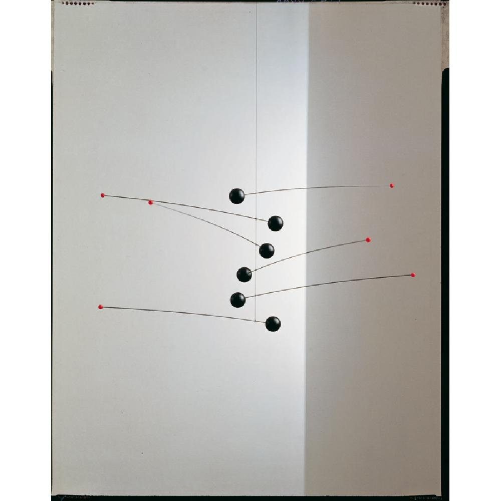 Flensted Mobiles Skulptur Mobile Futura Schwarz (Klein) günstig online kaufen