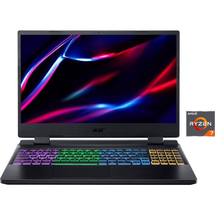 Acer AN515-46-R1A1 Gaming-Notebook (39 62 cm/15 6 Zoll AMD Ryzen 7 6800H 1000 GB SSD)