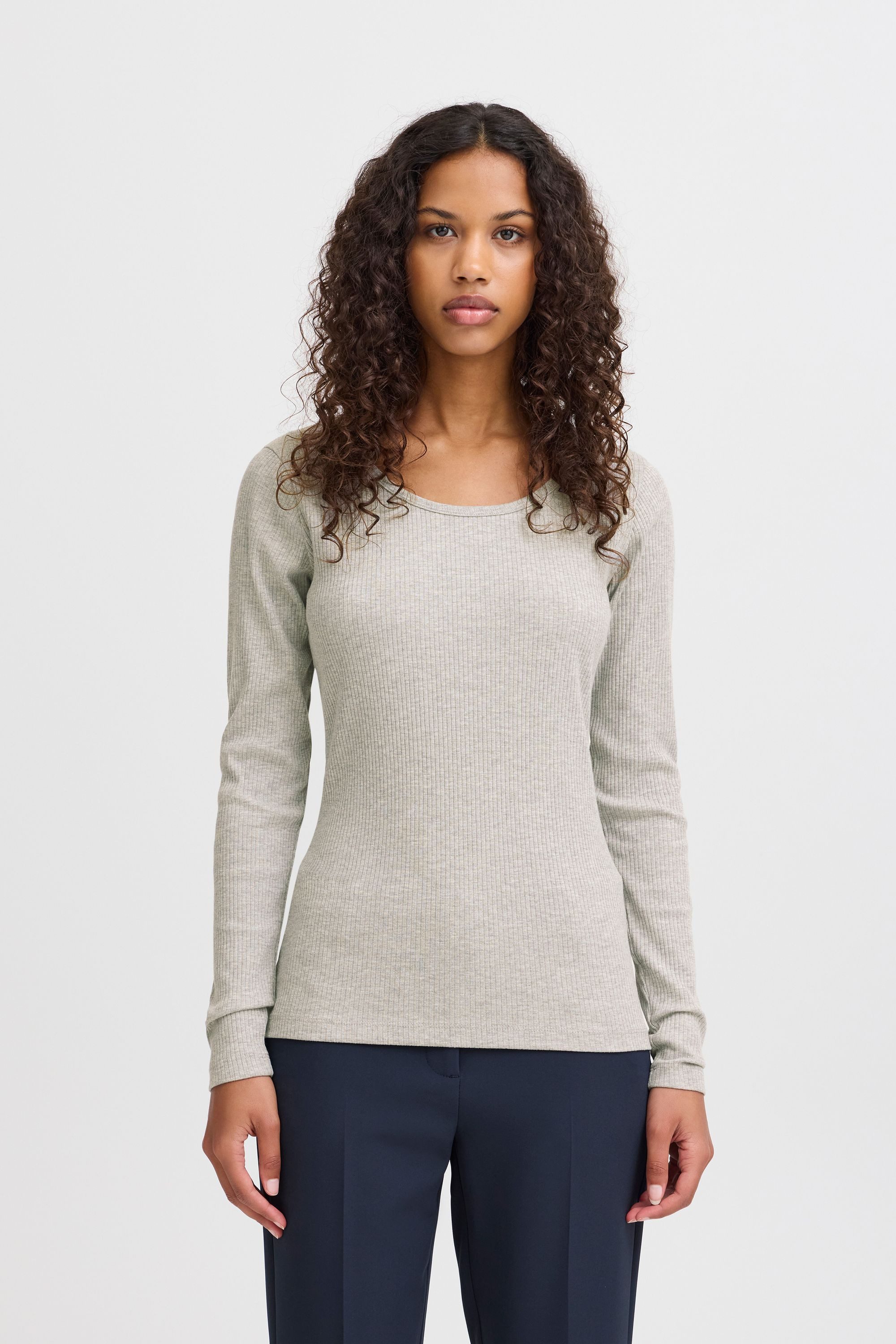 Ichi Langarmshirt IHPALMER RIB LS moderner günstig online kaufen