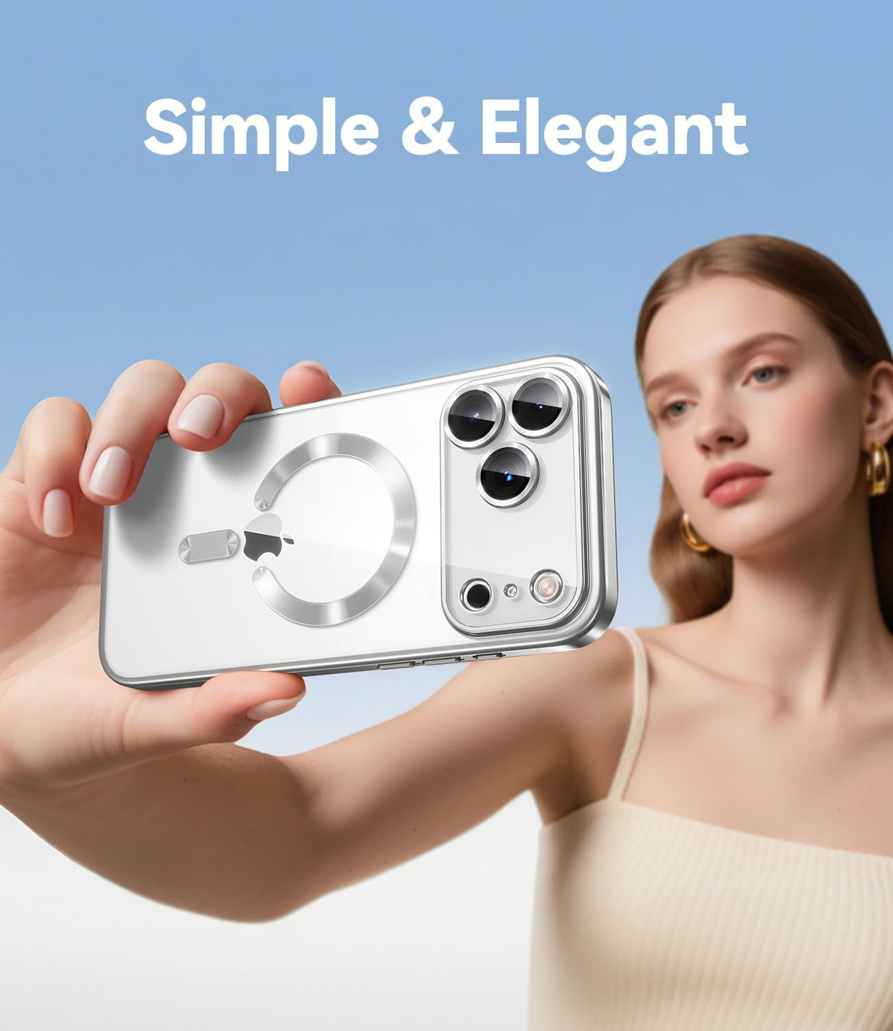 MSM Handyhülle Hülle + 2X Schutzglas für iPhone 17 Pro Max MagSafe Panzerfolie Titan