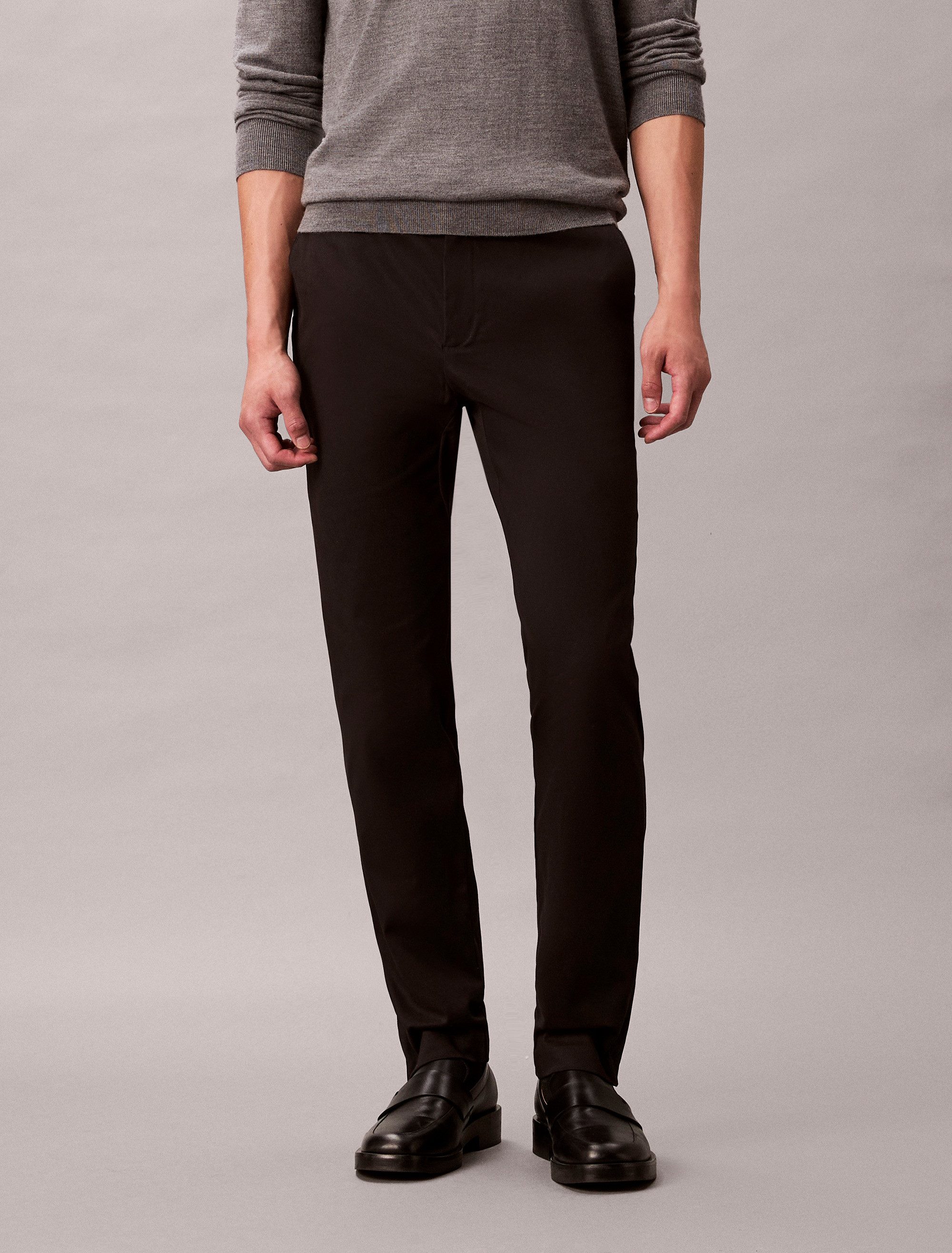 Calvin Klein Chinohose SLIM SATEEN CHINO günstig online kaufen