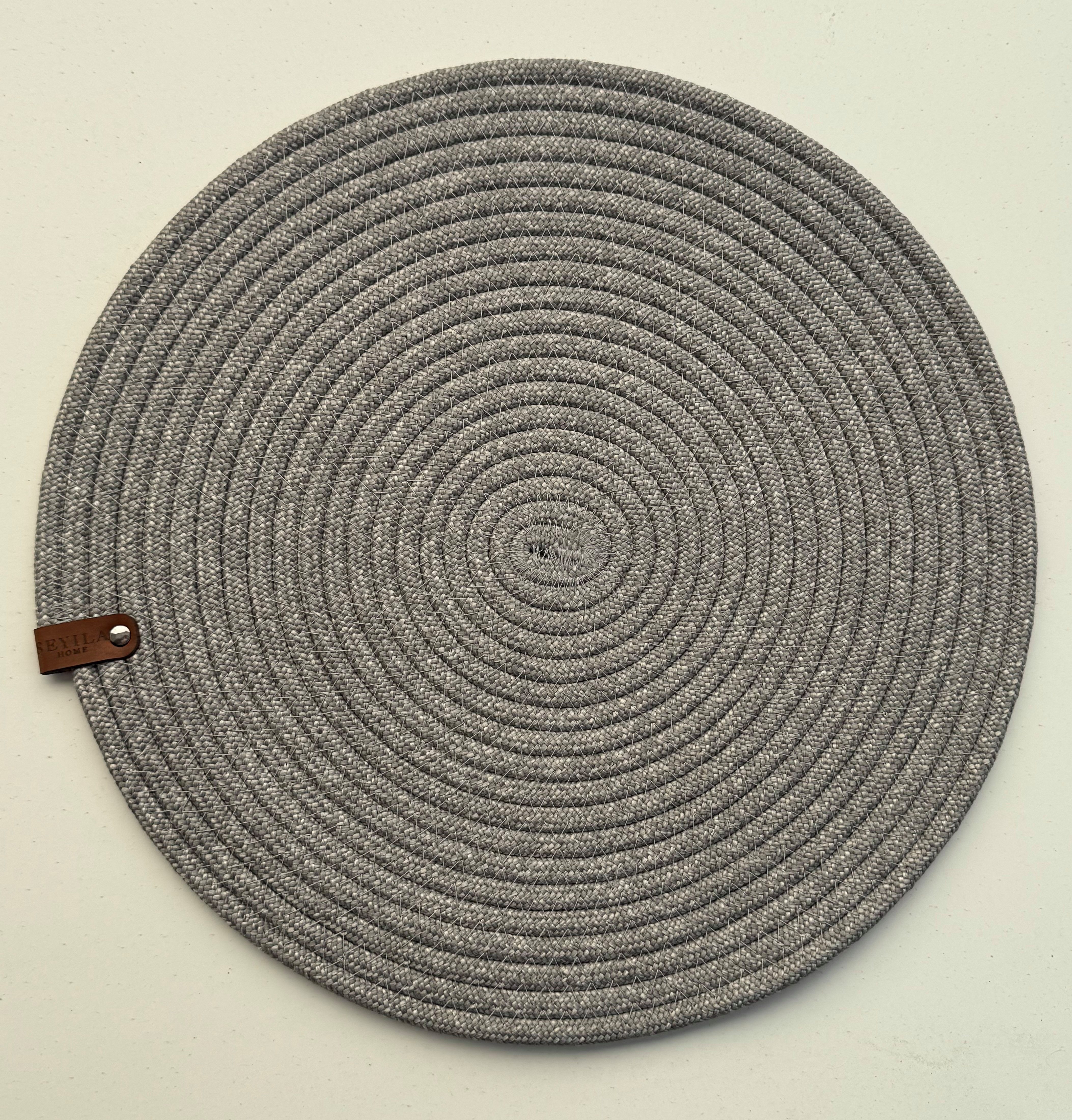 Seyila Home Platzset Hochwertige Seyila Platzsets Jute und Baumwollseil geflochten, (Set), Untersetzer, Tischdecke,Tischdeko,Decke,Platzset