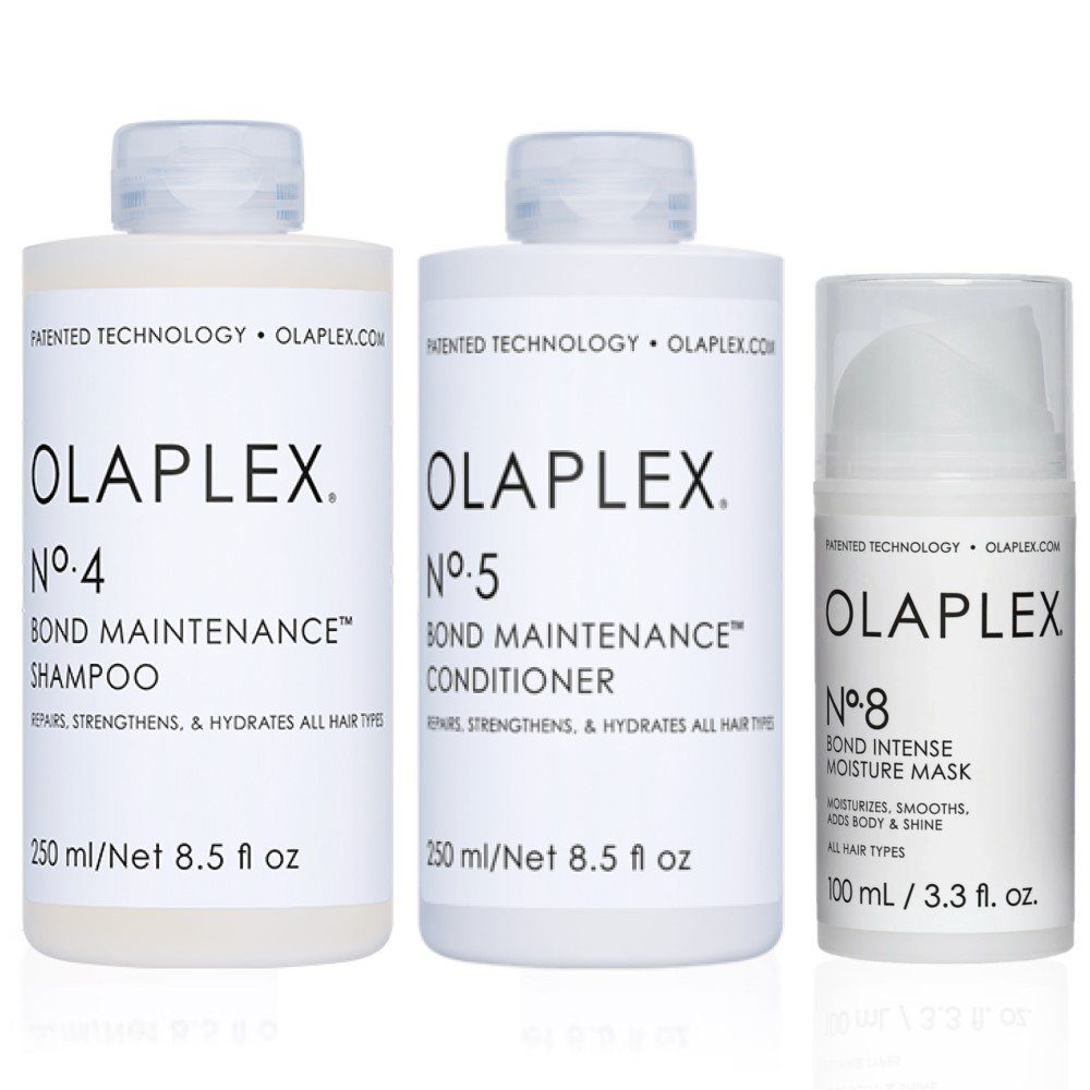 Haarpflege-Set Olaplex Set - No.3 + No.4 + No.5 + No.8