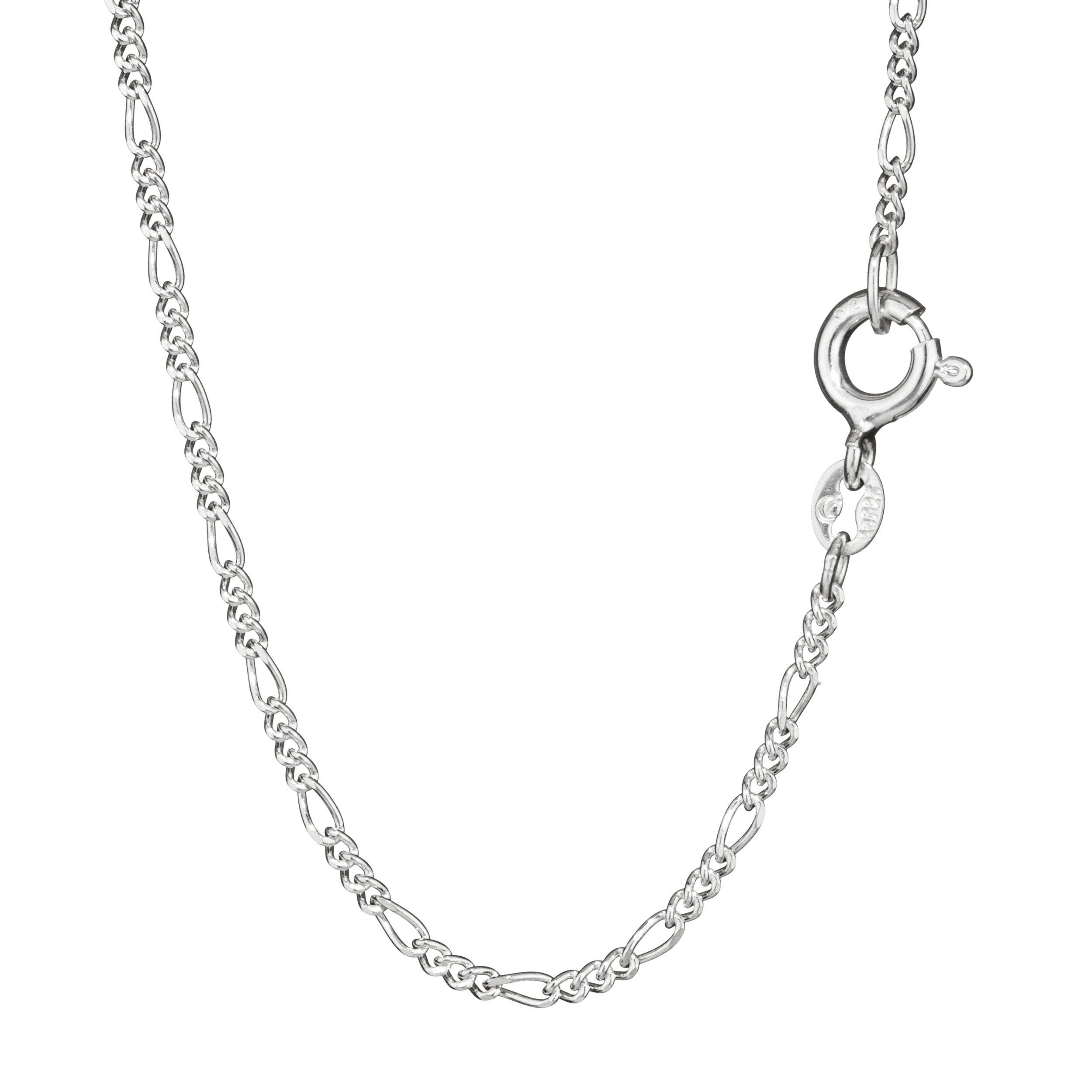 NKlaus Panzerkette 40cm Figaro Panzerkette 925 Silberkette diamantier (1 St günstig online kaufen