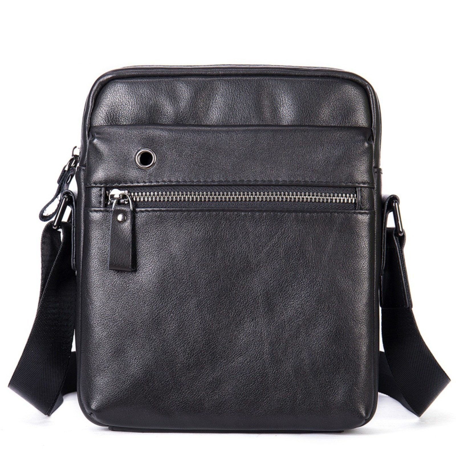YUBRO-STUDIO Schultertasche Herren Leder Umhängetasche Crossbody Schulterta günstig online kaufen