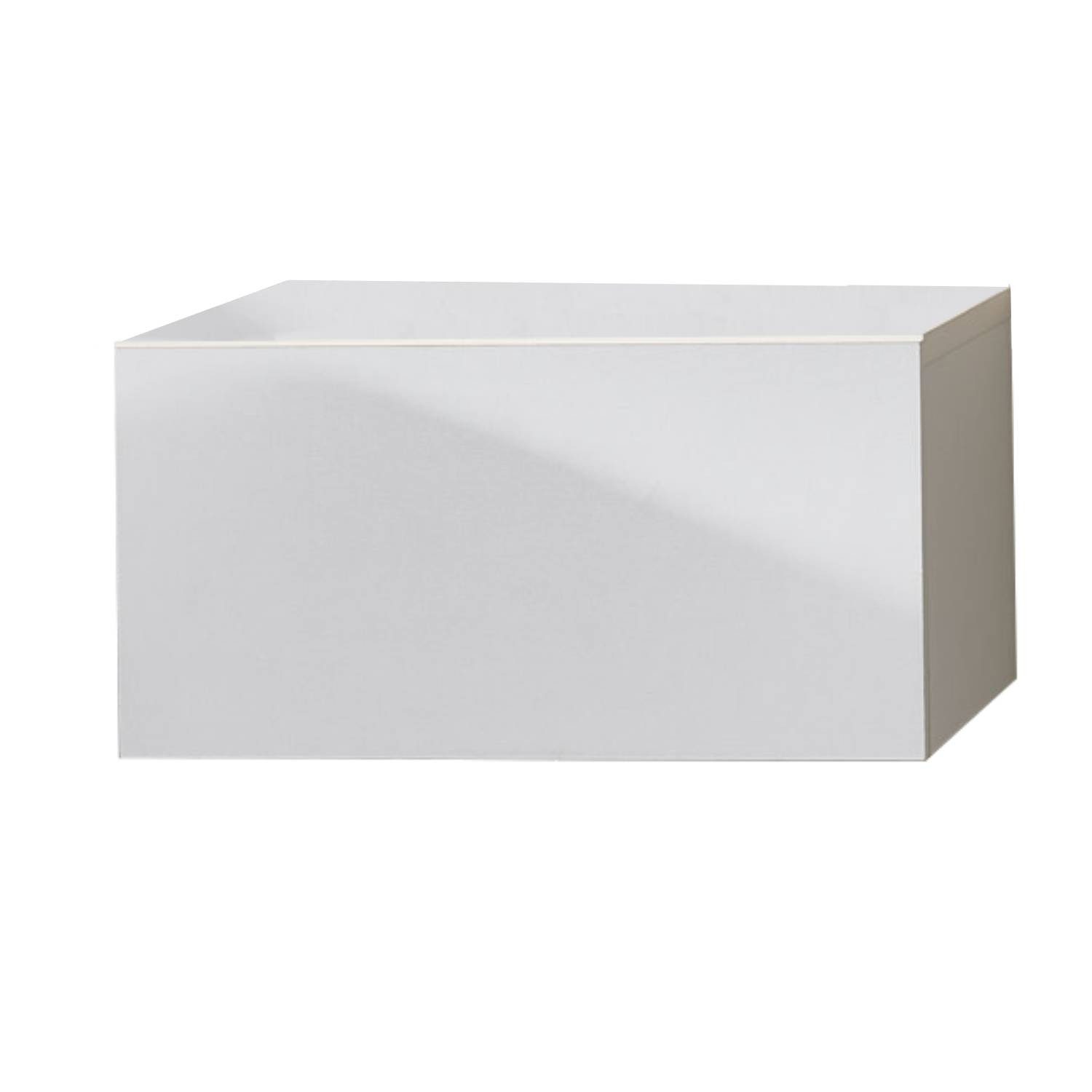 BMG Möbel Nachtschrank Faro 1 (Nachtkonsole) griffloses Design, wandhängend mit Schublade