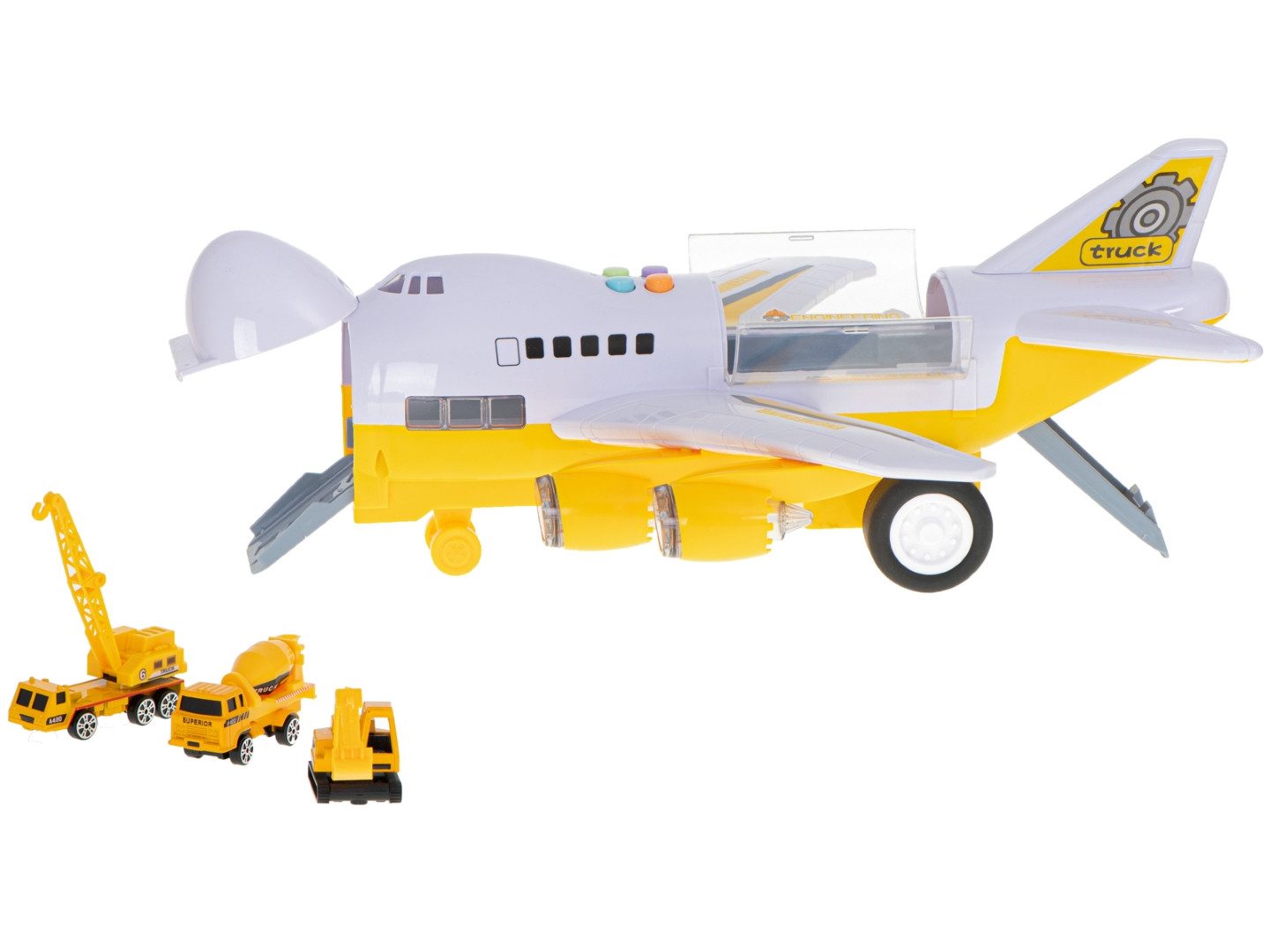 LA CUTE Spielzeug-Flugzeug Flugzeugtransporter-Set: Hoch in günstig online kaufen
