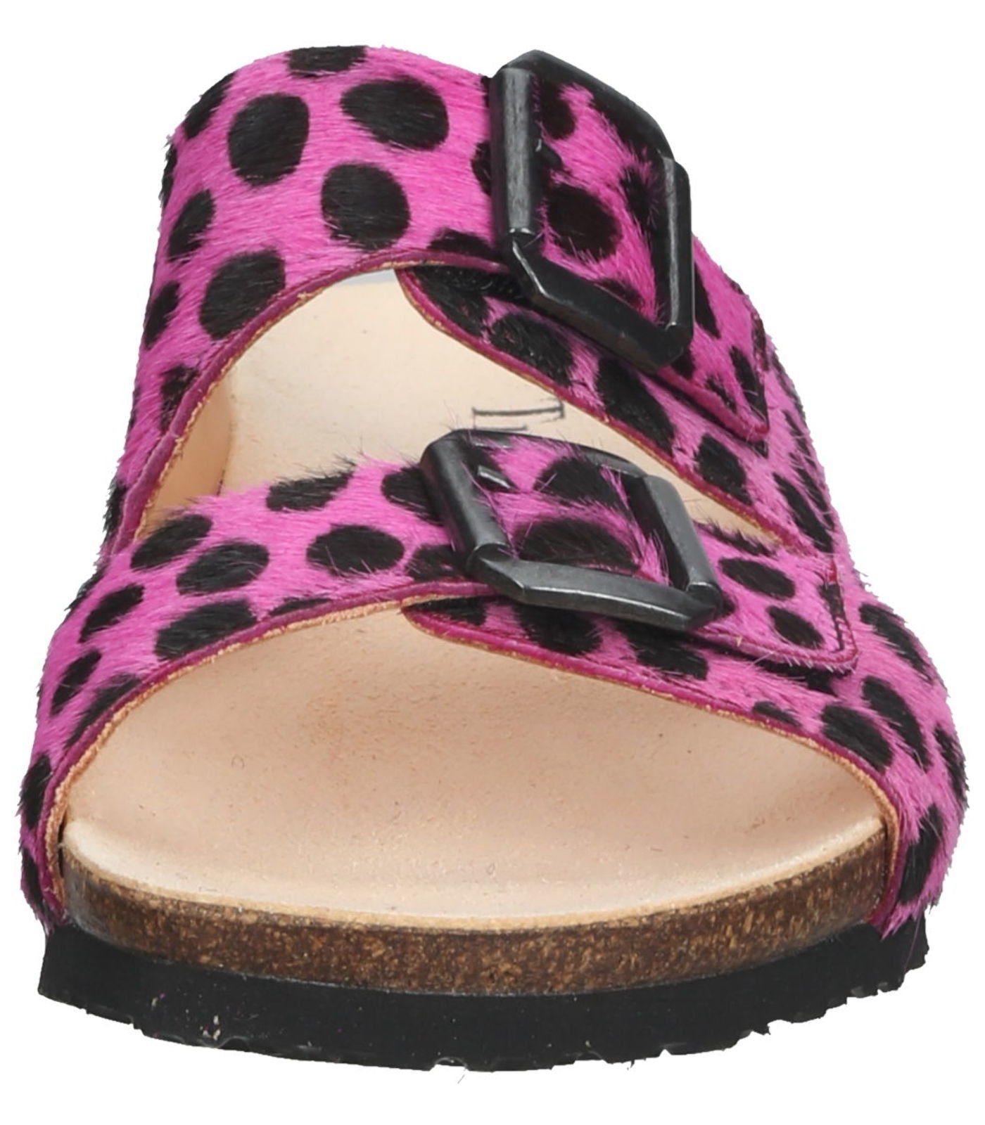 Think! Pantoletten Pink Pantolette Leder