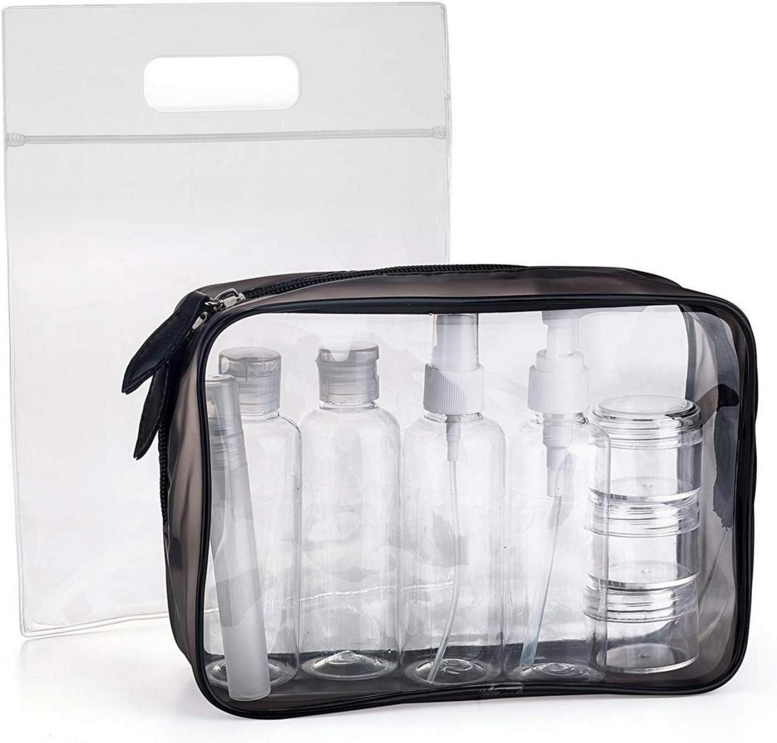 LuxusKollektion Liquidtasche Transparenter Flüssigkeits Aufbewahrungsbeutel für Flugreisen