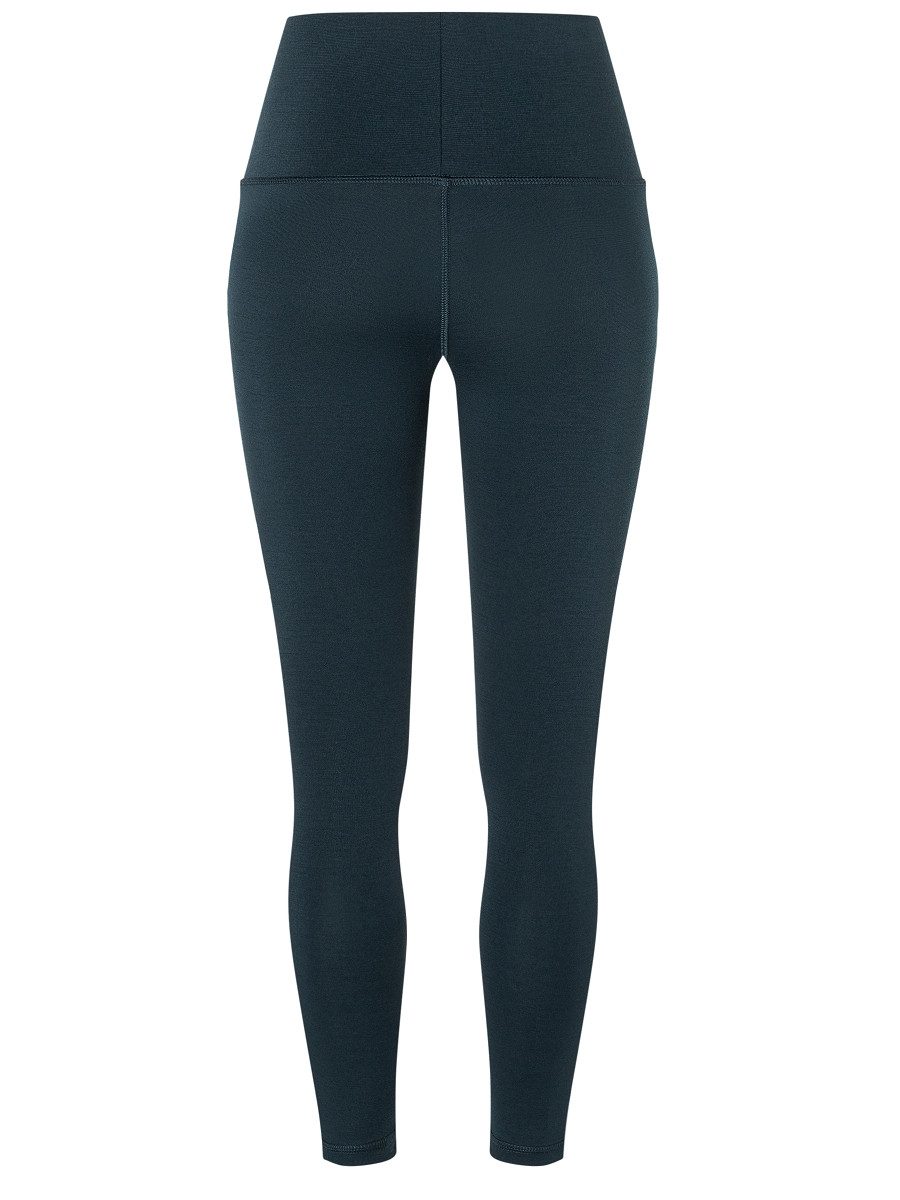 SUPER.NATURAL Funktionstights für Damen, Merino HIGH RISE TIGHT atmungsaktiv, sportlich