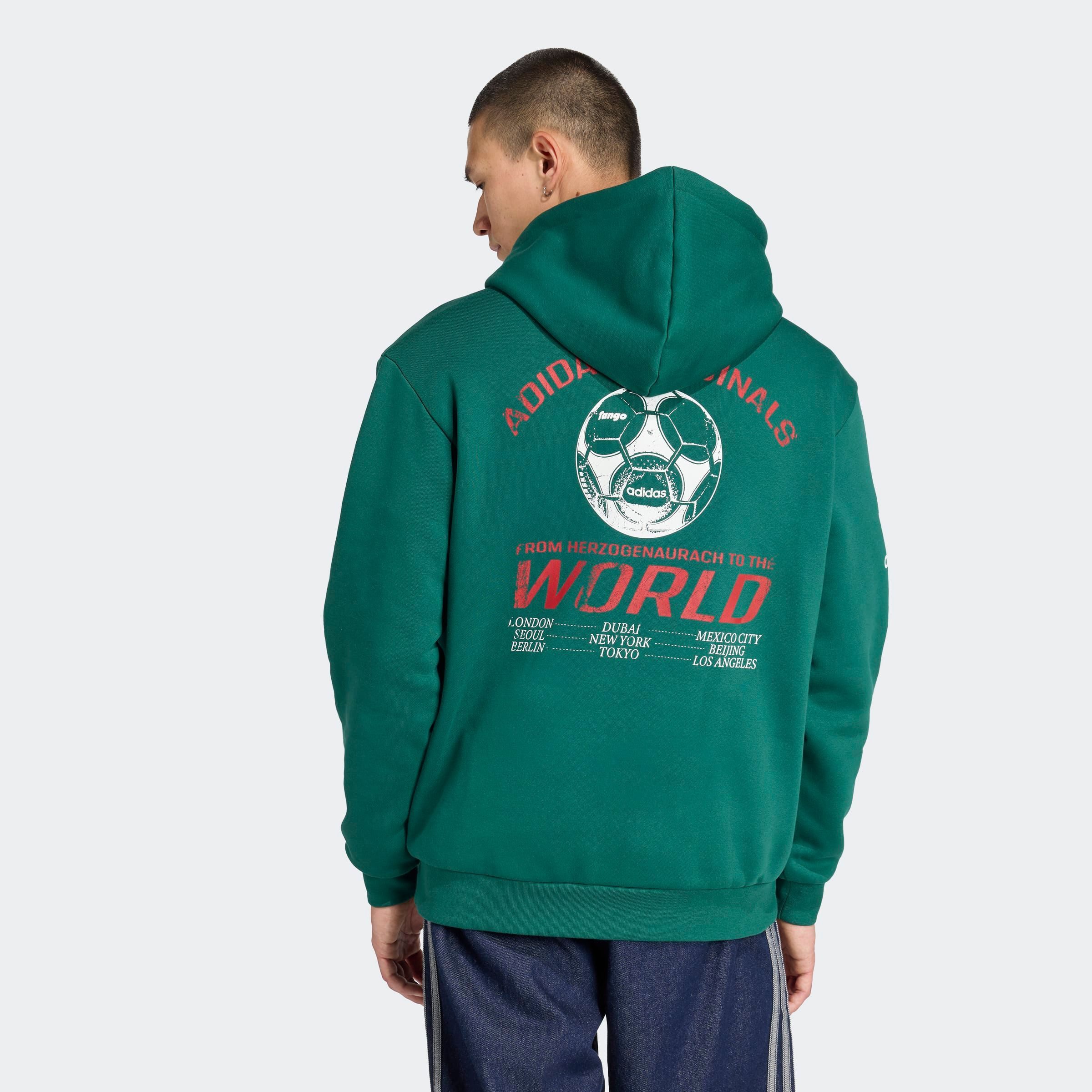 adidas Originals Langarmshirt GRAPHIC HOODIE sportlicher Stil, Rundhalsauss günstig online kaufen