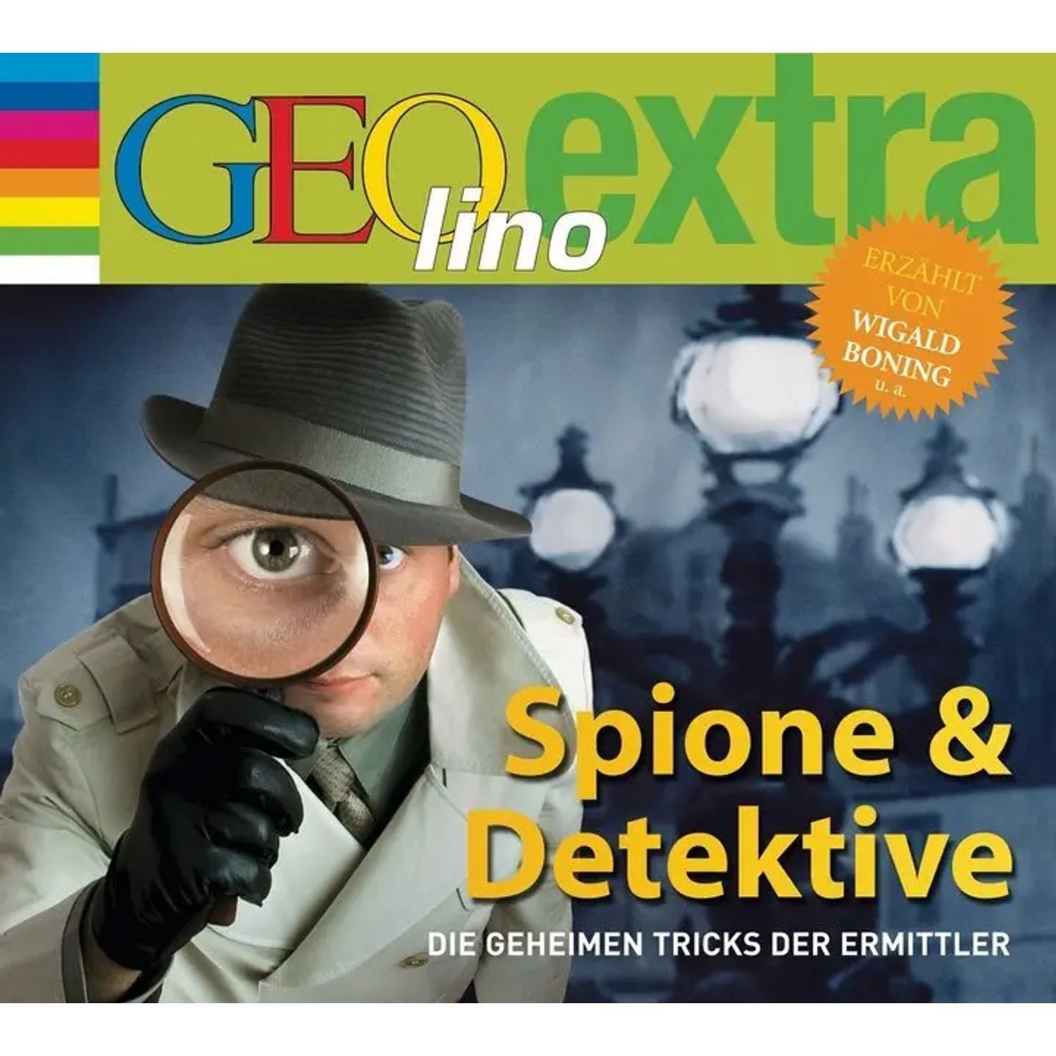 Hörspiel Spione & Detektive - Die geheimen Tricks der Ermittler, 1 Audio-CD