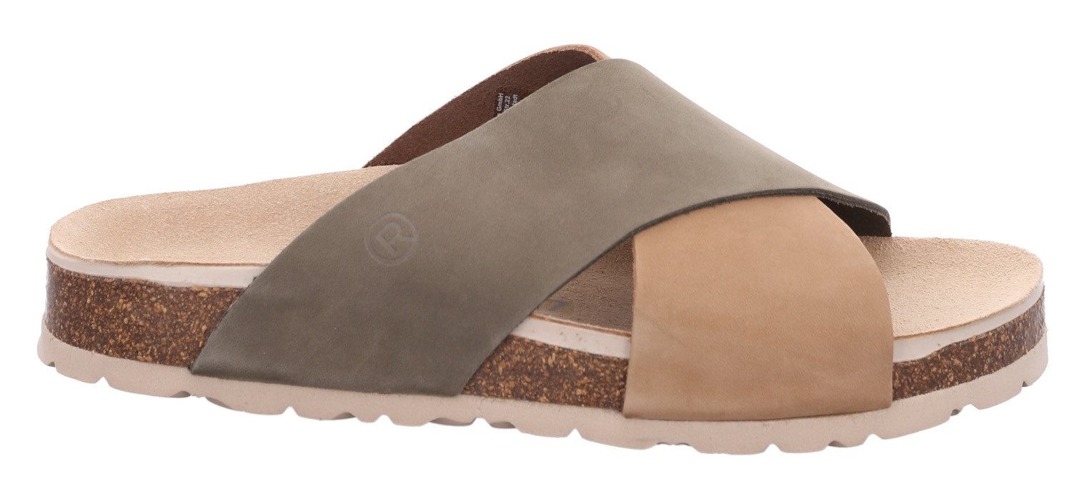 Rohde ELBA Pantolette Sommerschuh, Schlappen, Strandschuh, Hausschuh mit So günstig online kaufen