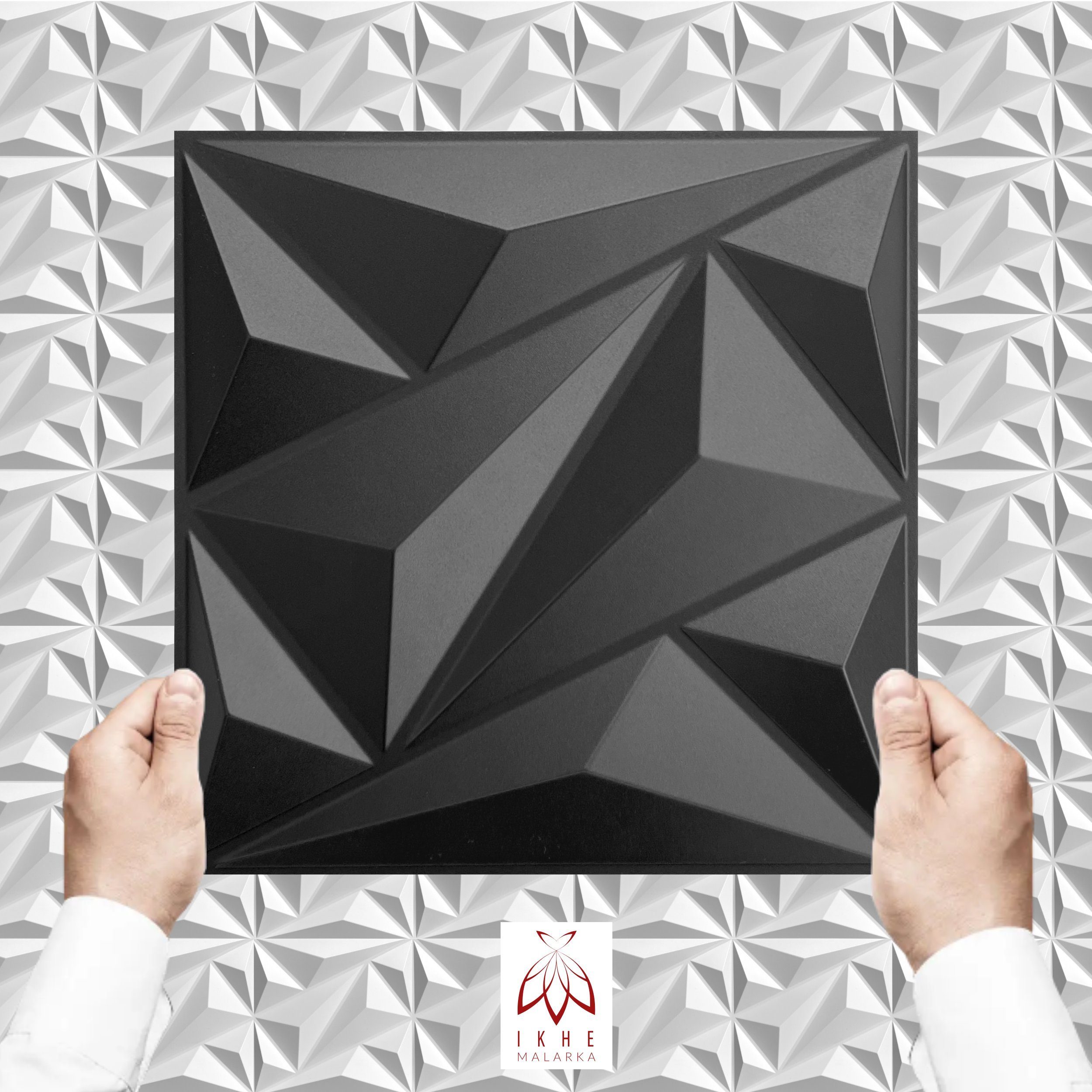 IKHEMalarka 3D Wandpaneel 3D Paneele PVC günstig online kaufen