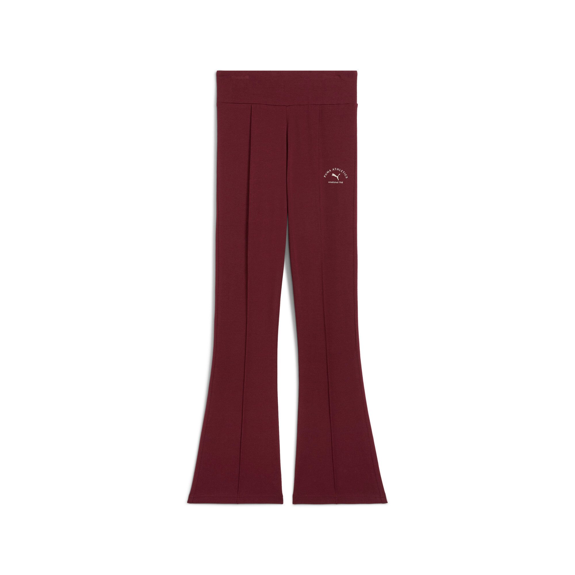 PUMA Leggings CLASS HIGH-WAIST FLARED LEGGINGS G sportlicher Stil, für Teens, aus Baumwolle und Elasthan