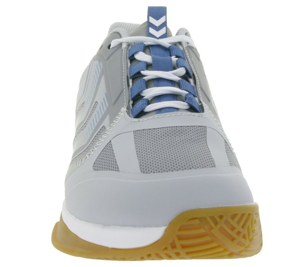 Sportschuhe hummel Reach Handball-Schuhe 2406 erstklassige hummel Sneaker Inventus 207321 LX Turnschuhe Grau/Blau