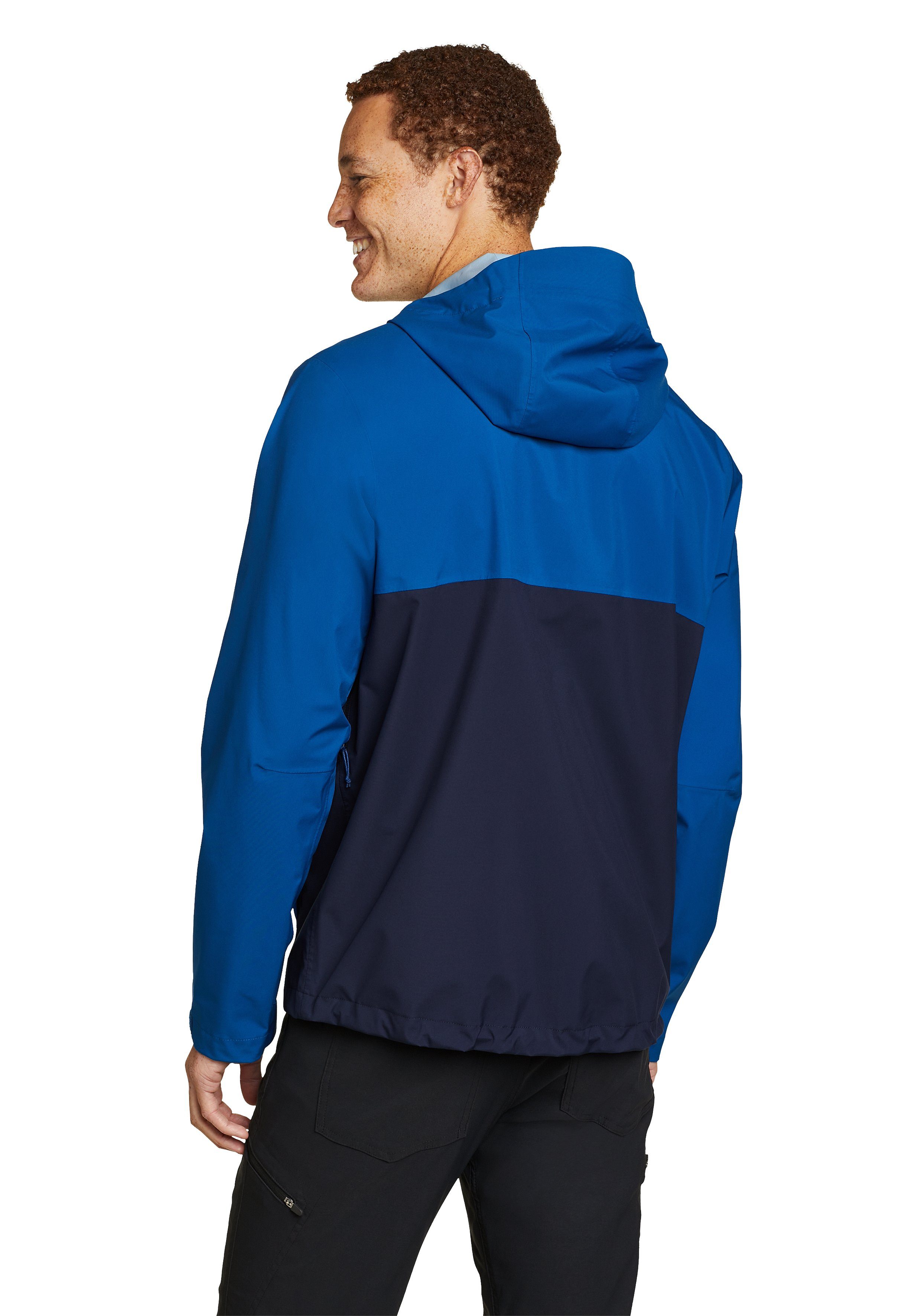 Regenjacke Pazifikblau Regenjacke Cloud 2.0 Bauer Cap Eddie