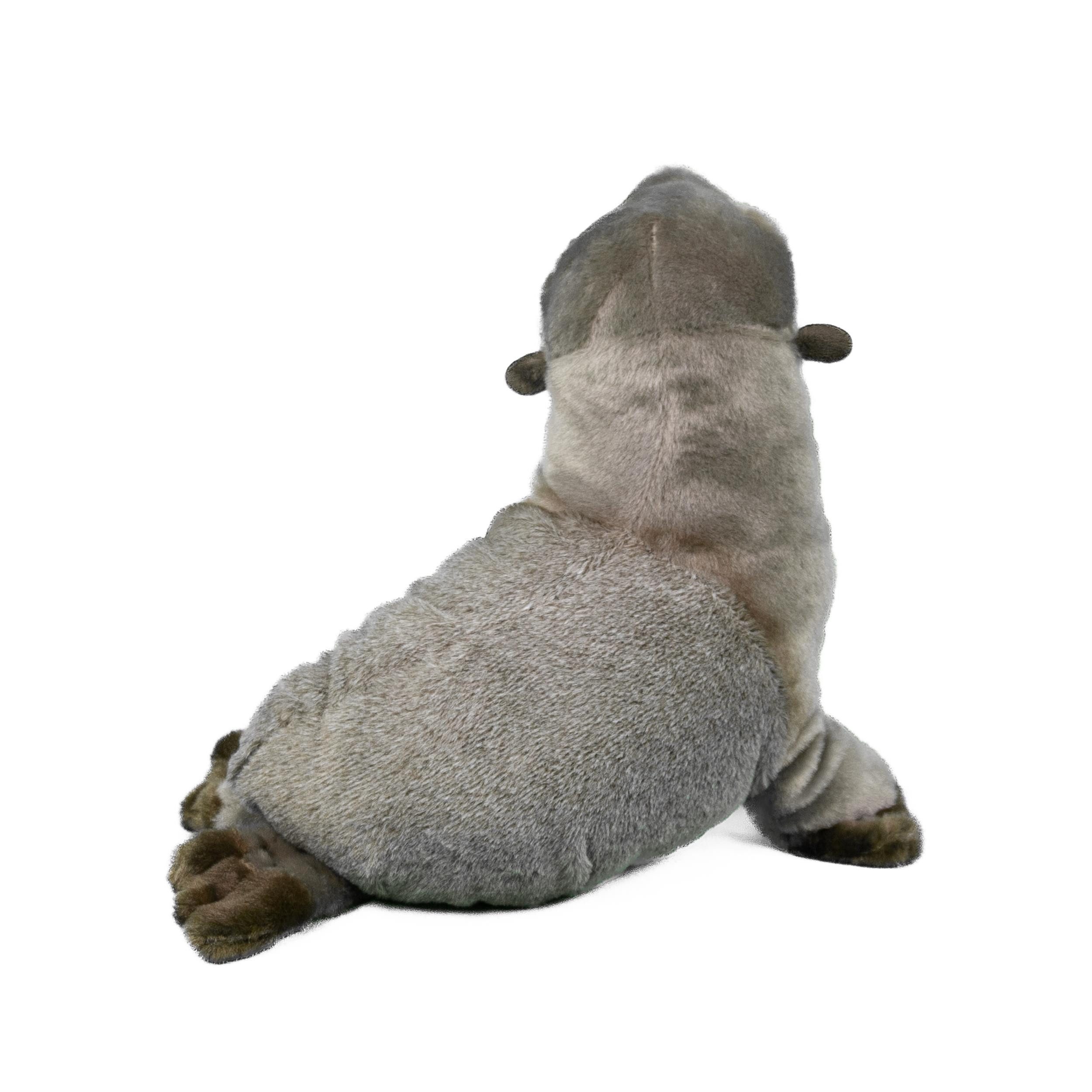 Teddys Rothenburg Kuscheltier Robbe graubraun 30 cm Plüschrobbe Stofftier Plüschtier