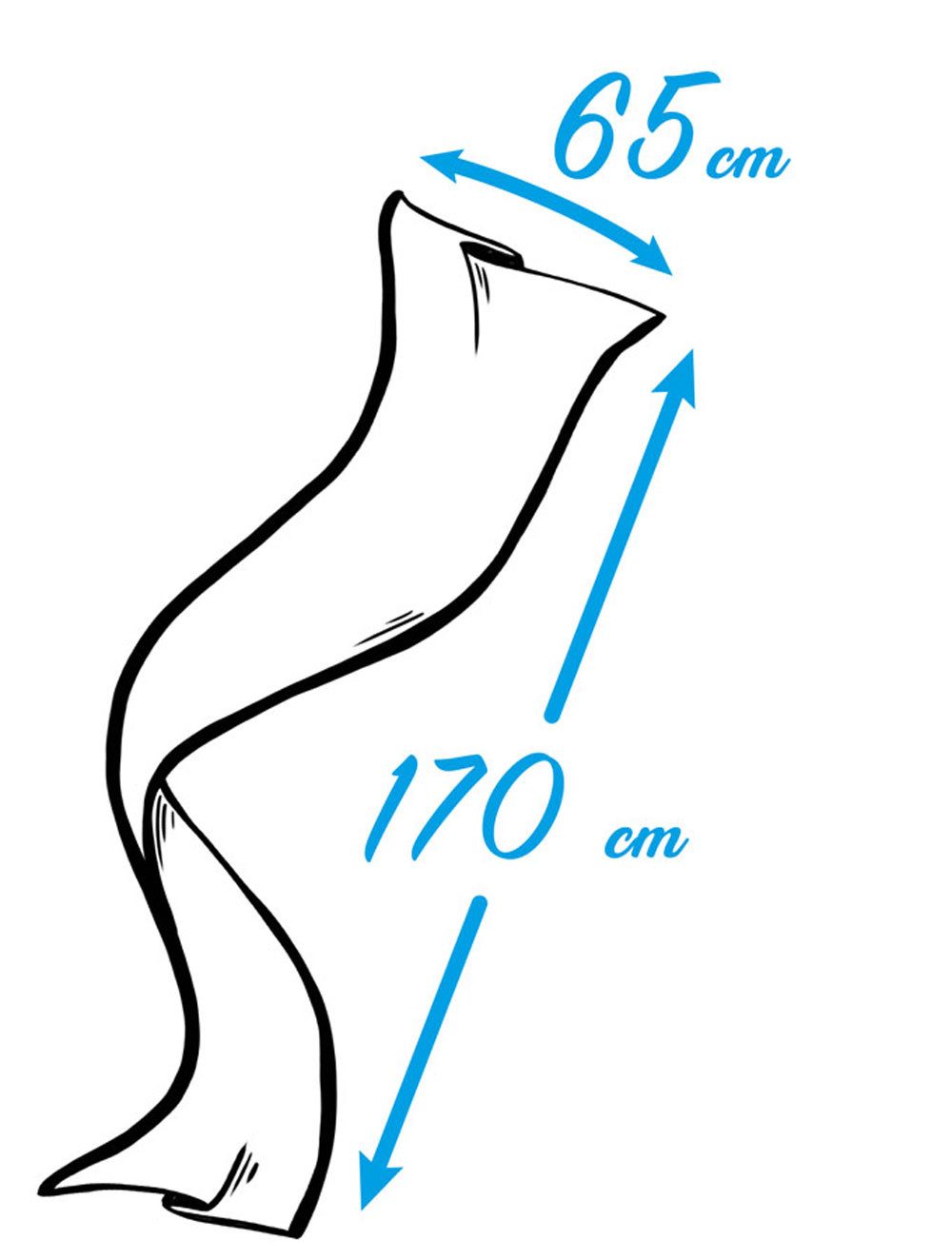 Faera Modeschal, Damen Schal Leoparden-Muster plissiert und eingefasst weich leicht