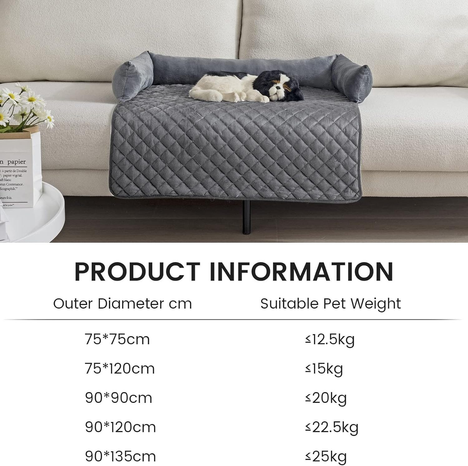 RWEUOQ Hundematte Hundebetten Hundekissen,Hundebett Matratze Rutschfest günstig online kaufen