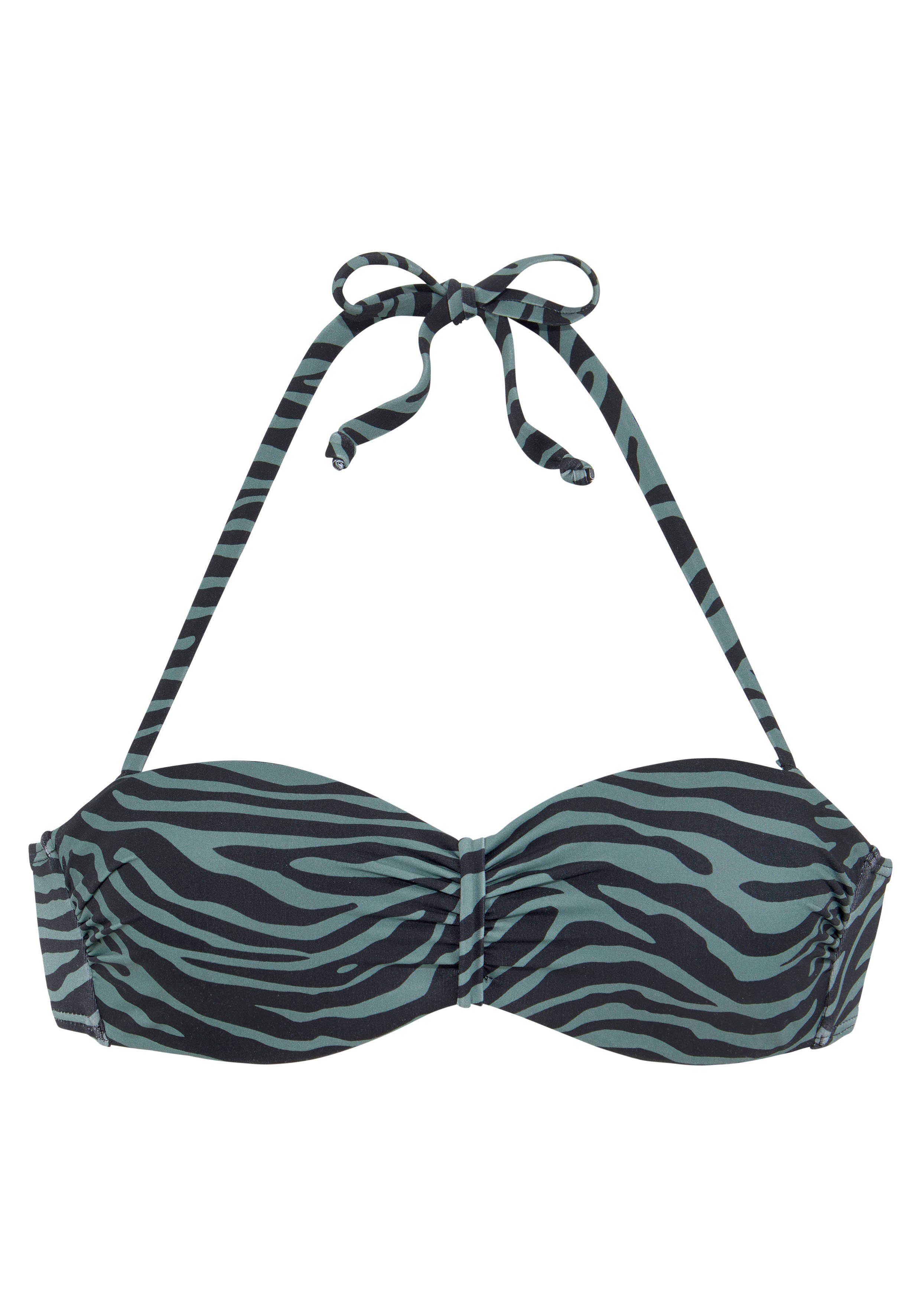 Venice Beach Bügel-Bandeau-Bikini-Top Riella, in Animal-Optik günstig online kaufen
