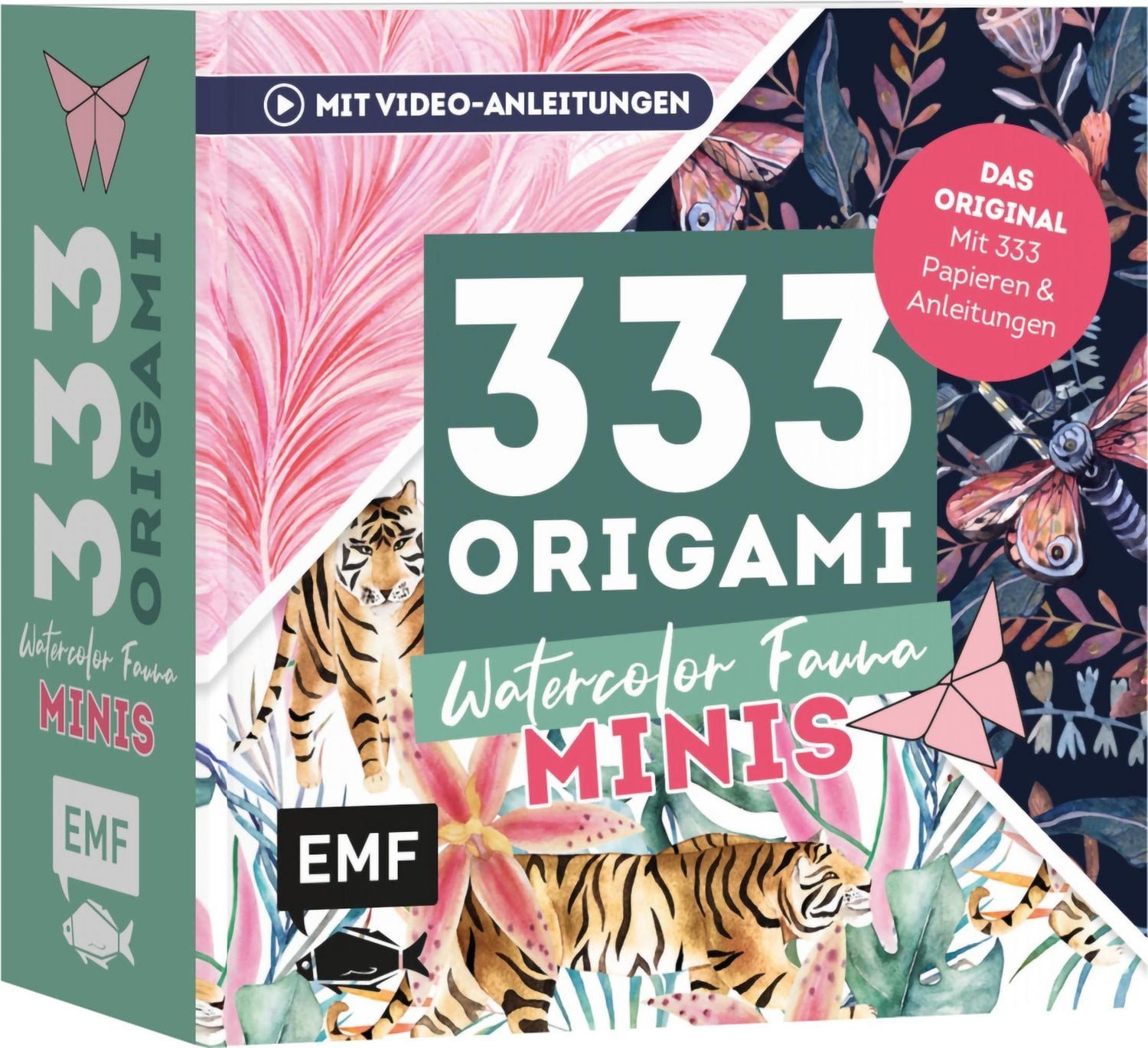 333 Origami Minis – Watercolor Fauna / diverse