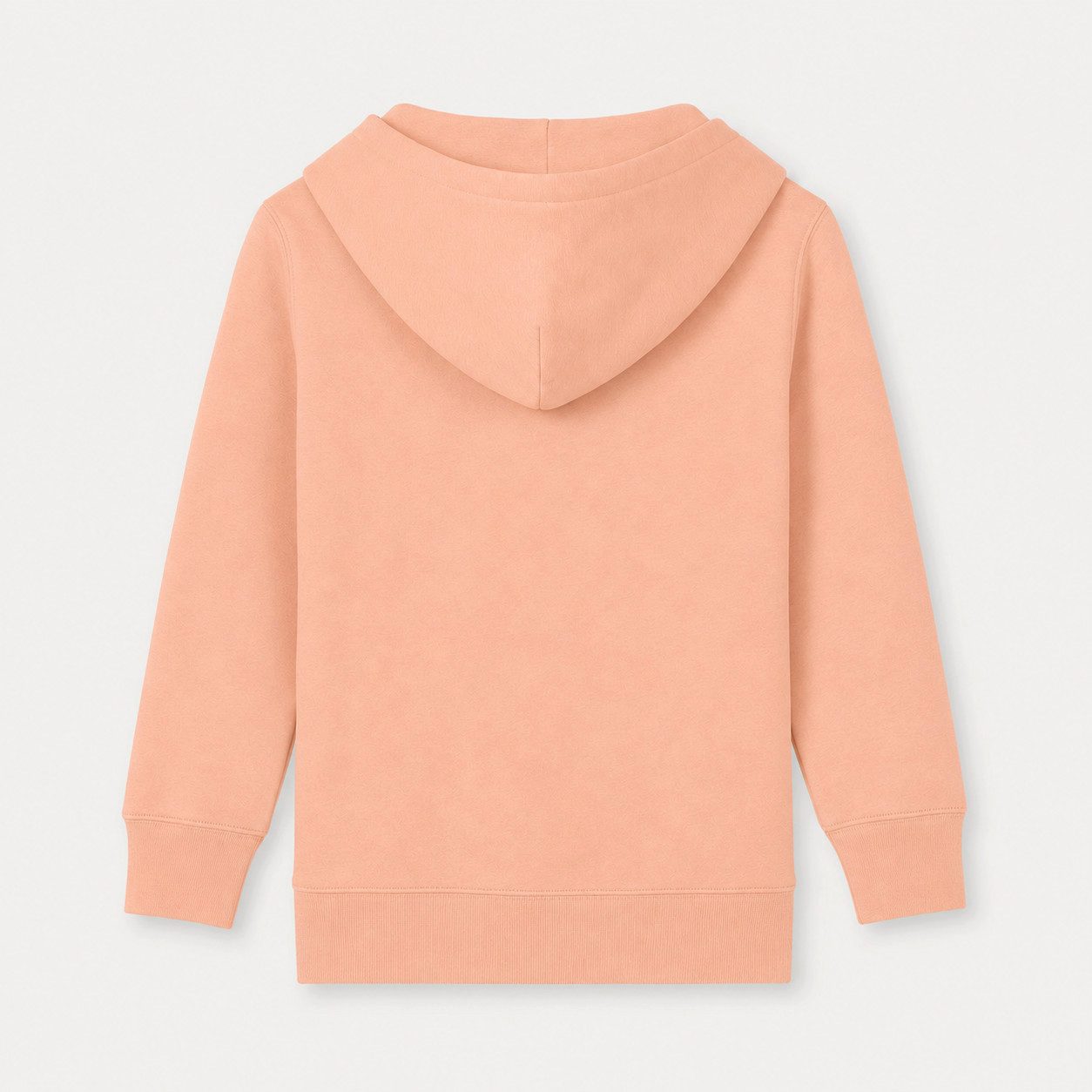 Sitztgut Kapuzensweatjacke Kinder Zip-Hoodie aus Bio-Baumwolle (1-tlg) Doppellagige Kapuze, Metallreißverschluss und Kängurutaschen
