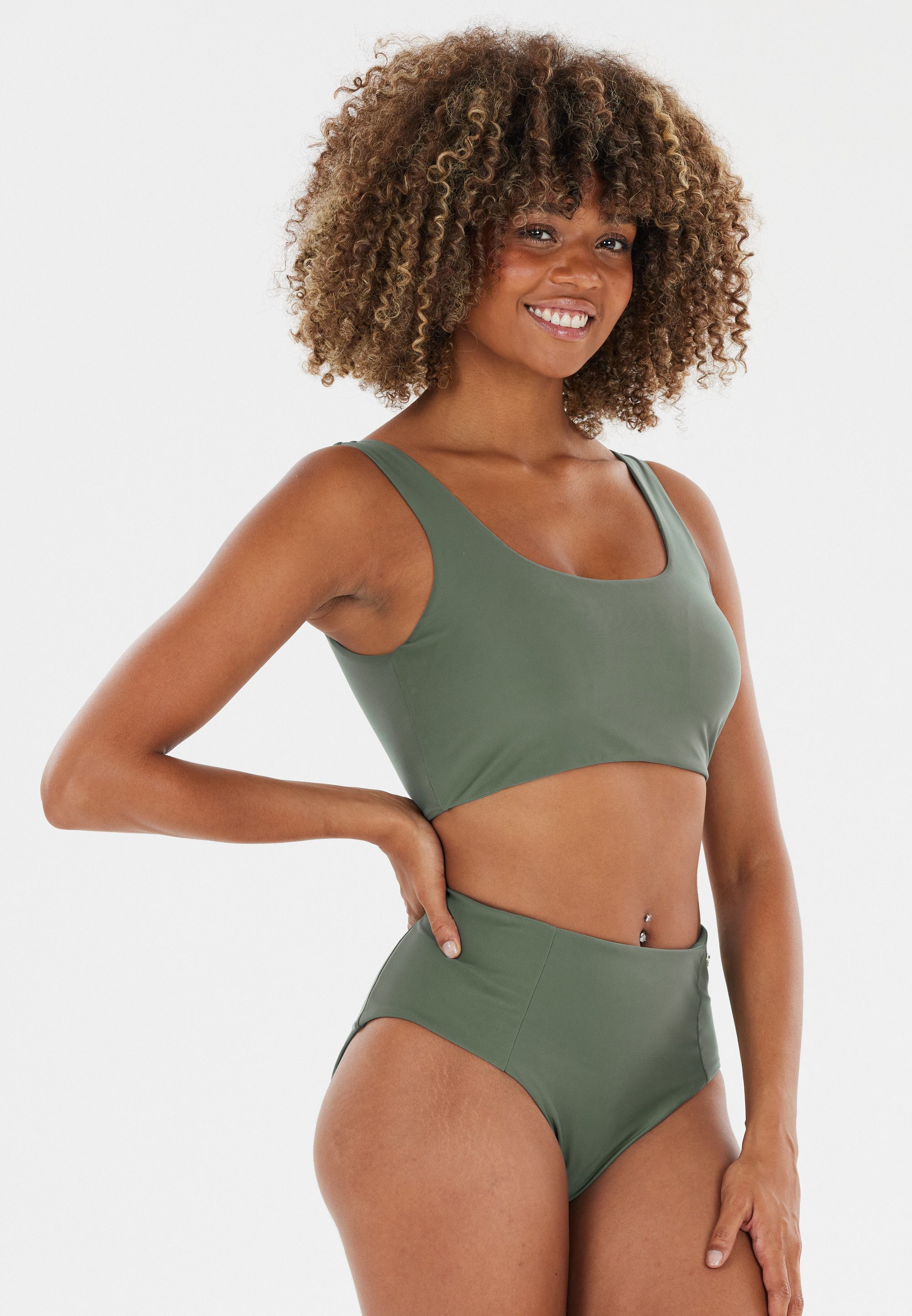 ATHLECIA Triangel-Bikini-Top Bay, mit feuchtigkeitsregulierender Funktion günstig online kaufen