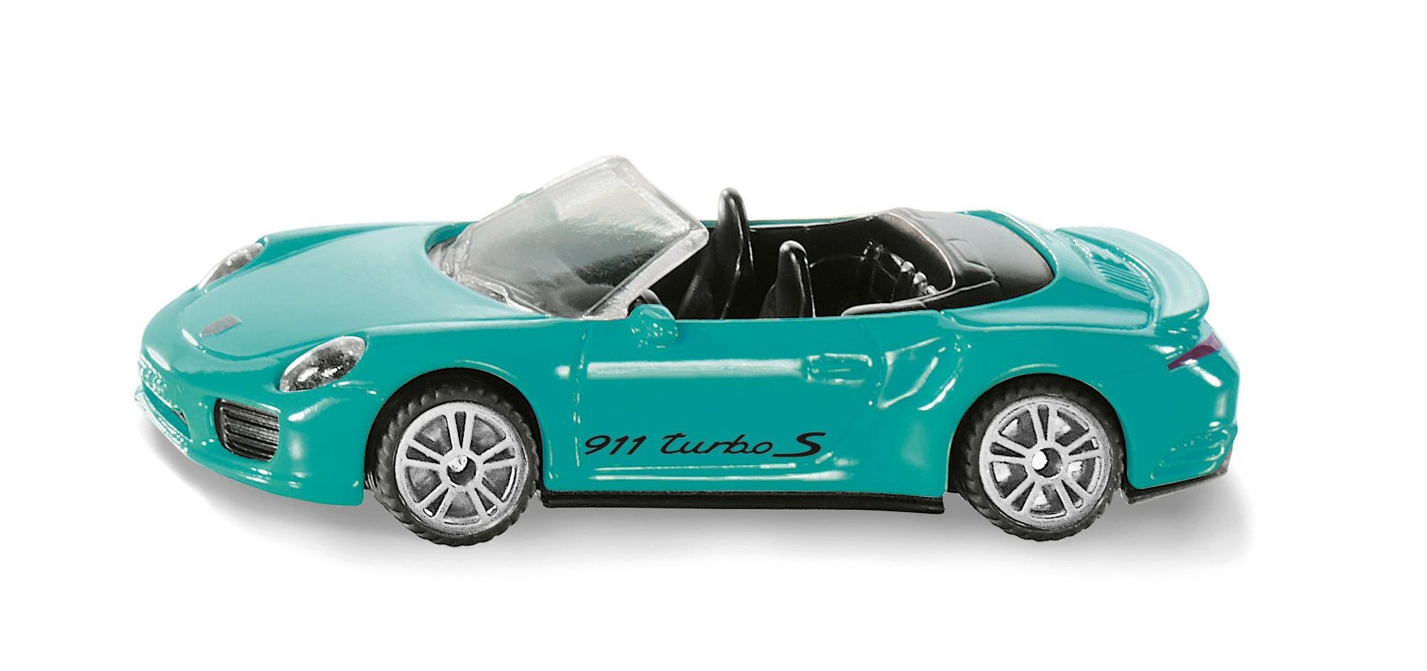 Siku Spielzeug-Auto SIKU Porsche 911 Turbo S Cabriolet – mit offenem Verdeck