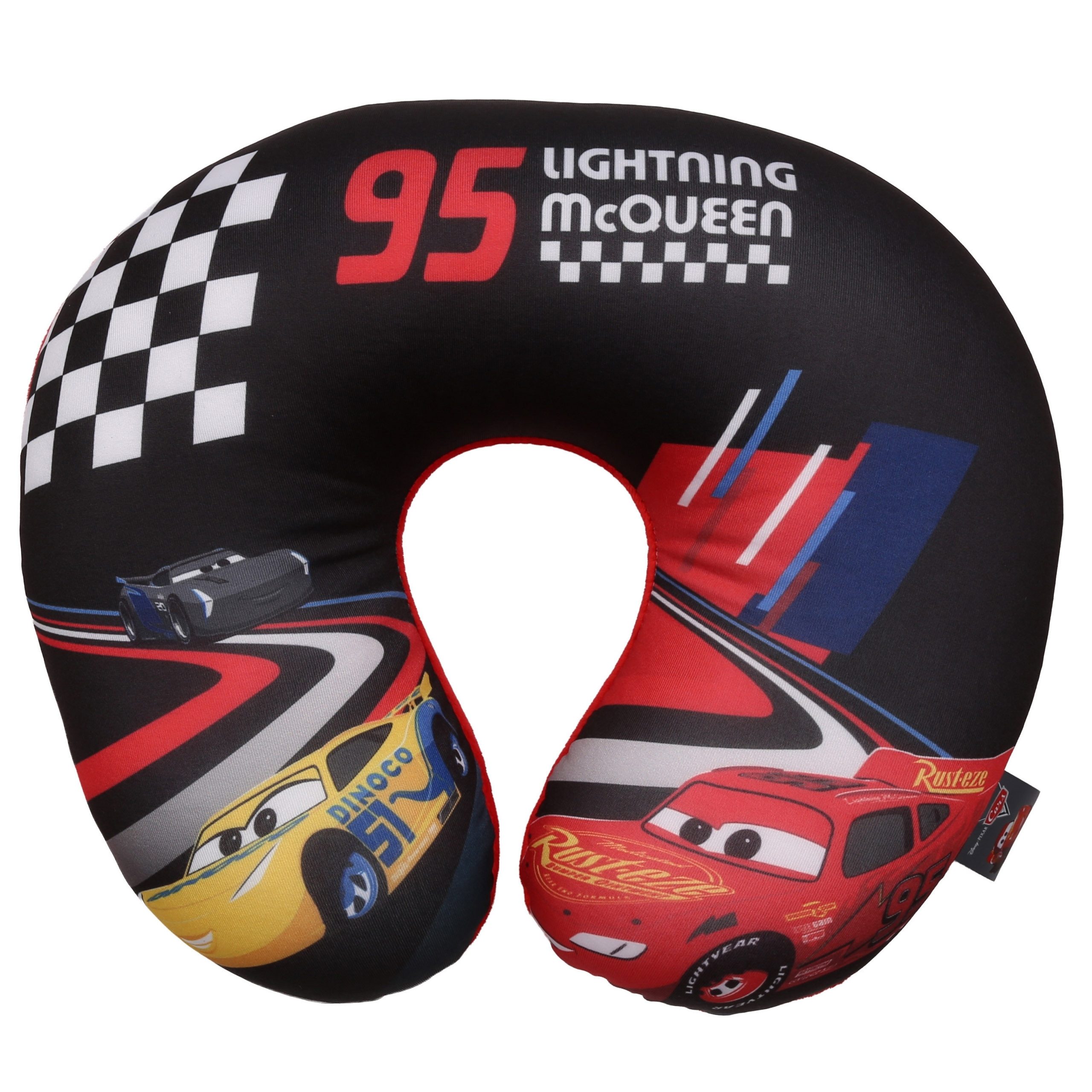 Disney Cars 3 Nackenkissen Disney Cars 3 Reisekissen – Nackenkissen für Flugzeug & Auto 26×30 cm