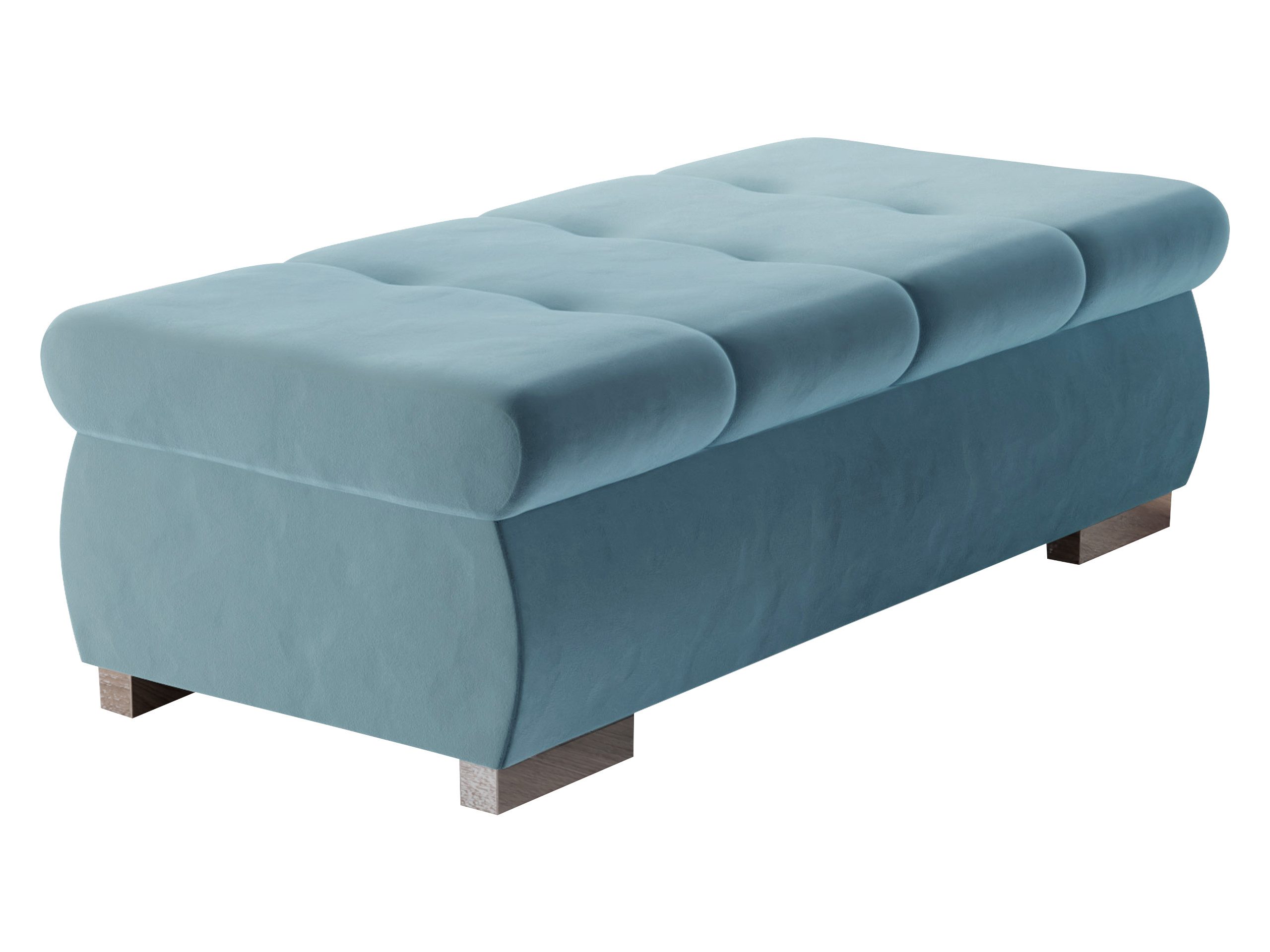 MIRJAN24 Polsterhocker Orkan Groß, Holzkonstruktion, 120x60x39 günstig online kaufen