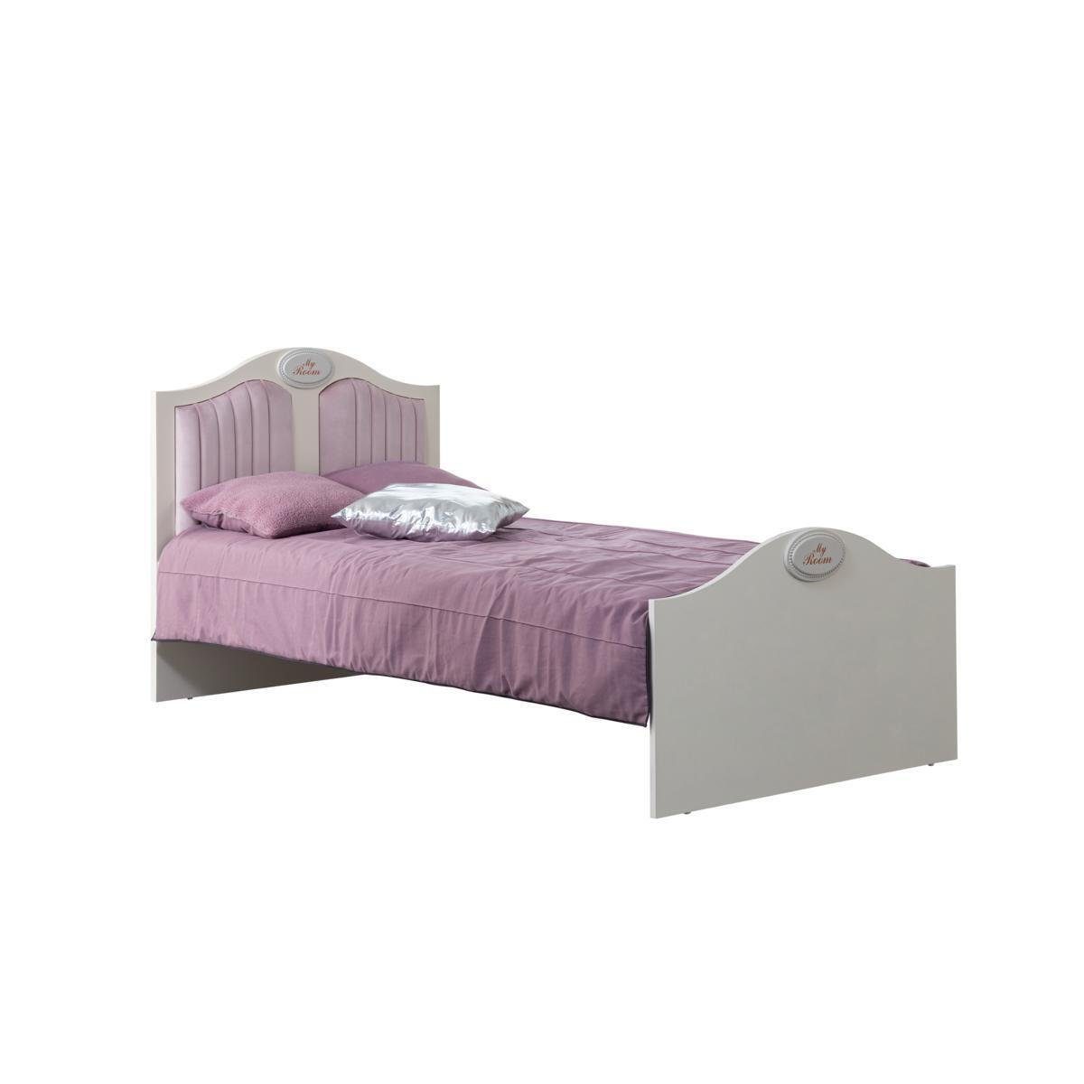 JVmoebel Kinderbett Luxus Betten Kinderbett Kinderzimmer Bett Kinderbett Möbel Holz (1-tlg., 1x Bett), Made in Europa | Jugendbetten