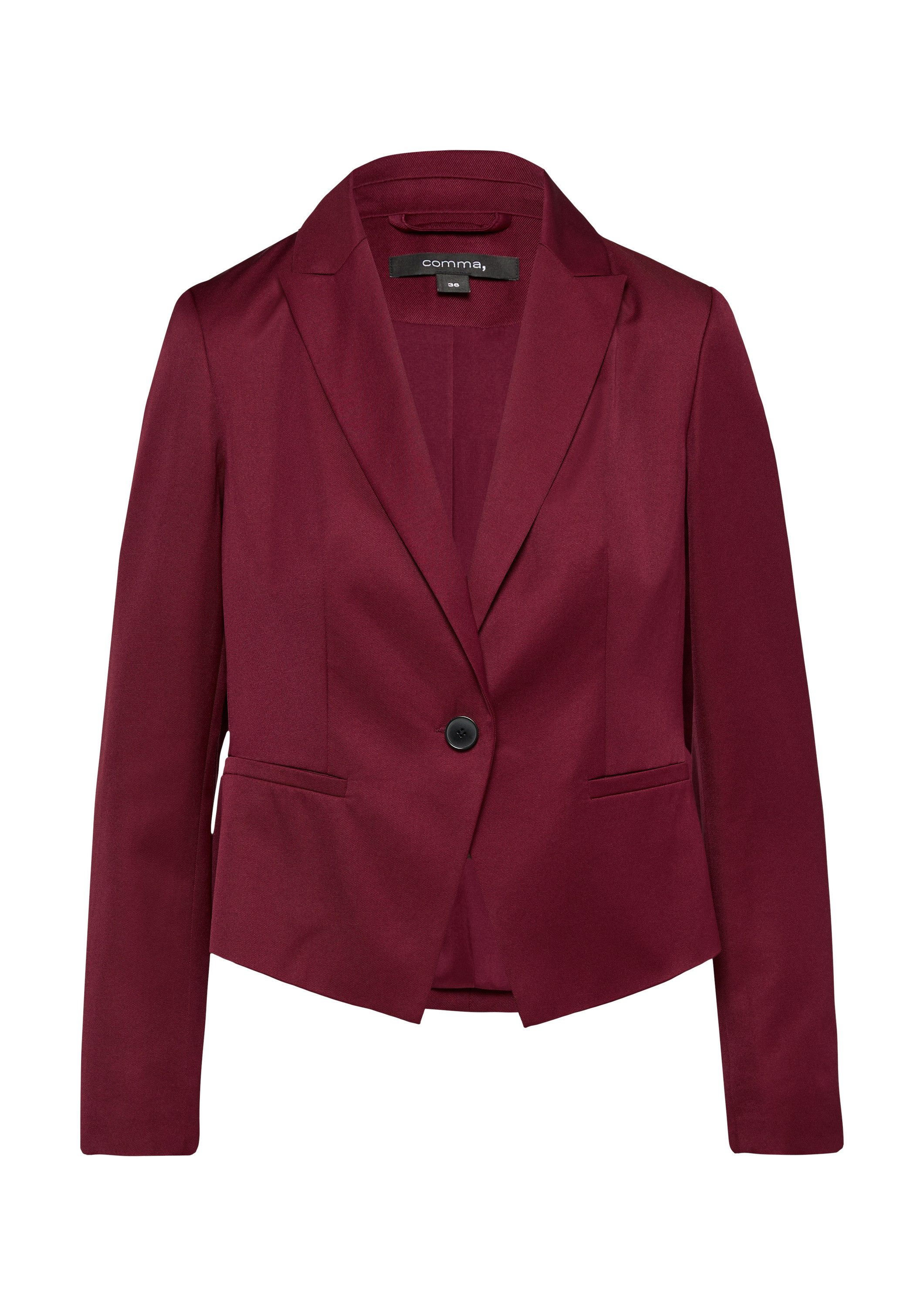 comma Jackenblazer Indoor-Blazer Kurzer Blazer mit günstig online kaufen